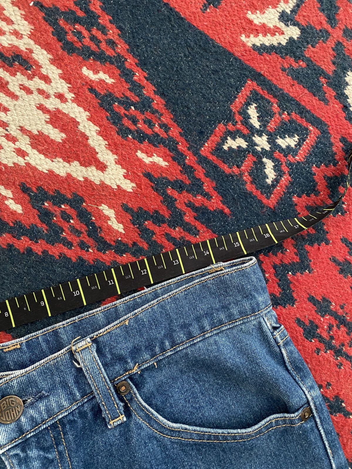 Big John Vintage Flare Big-John Denim Jeans Bootcut Size US 30 / EU 46 - 8 Thumbnail