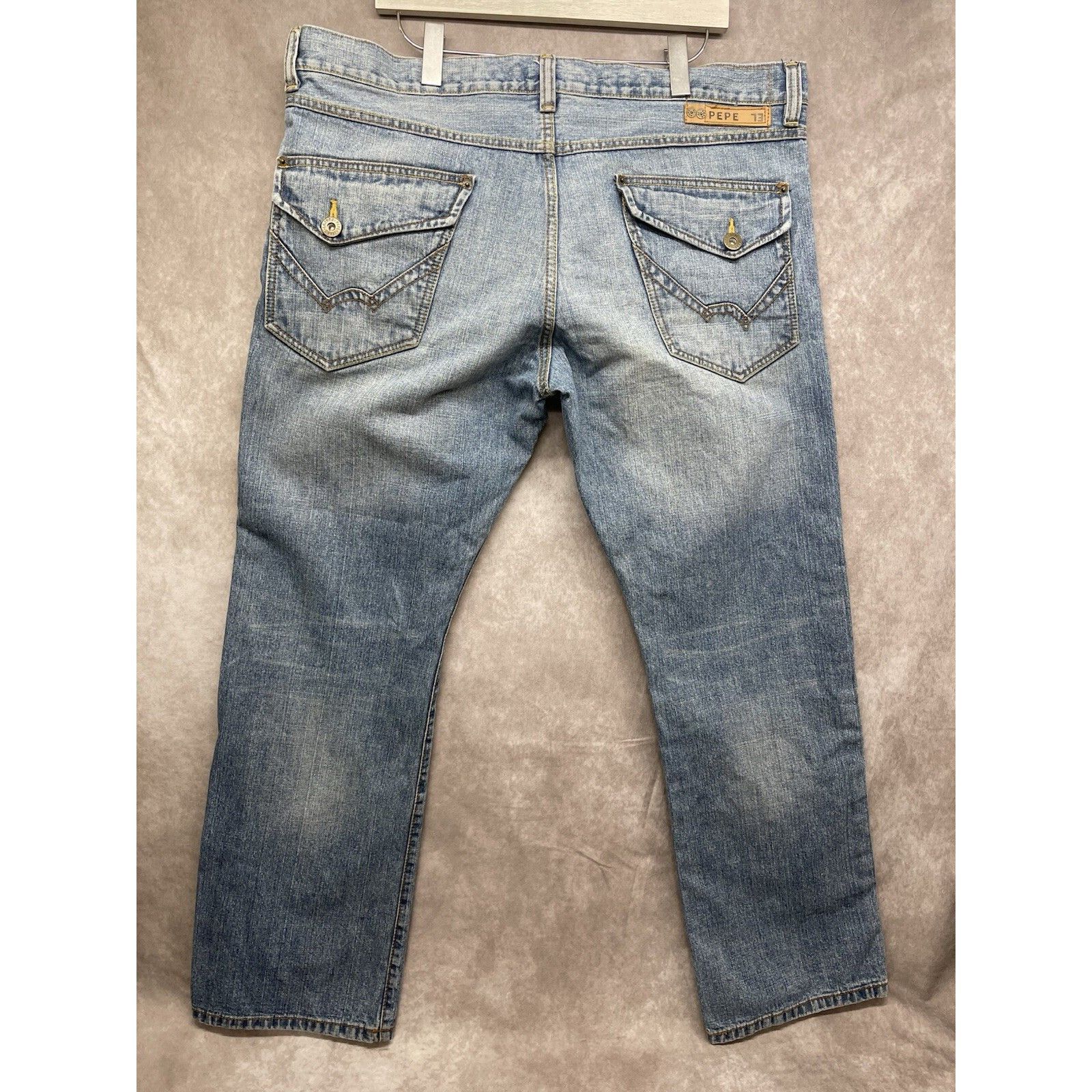 Other PEPE 73 Jeans Men's 40 X 32 Baggy Loose Relaxed Straight Y2K Size US 40 / EU 56 - 1 Thumbnail