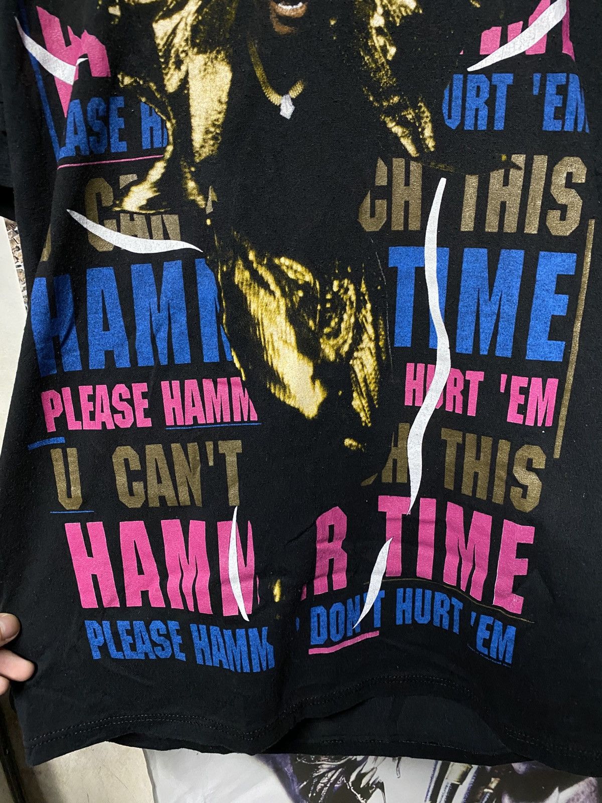 Band Tees Vintage 1991 MC Hammer Rap Tour T-Shirt Small Size US S / EU 44-46 / 1 - 7 Thumbnail