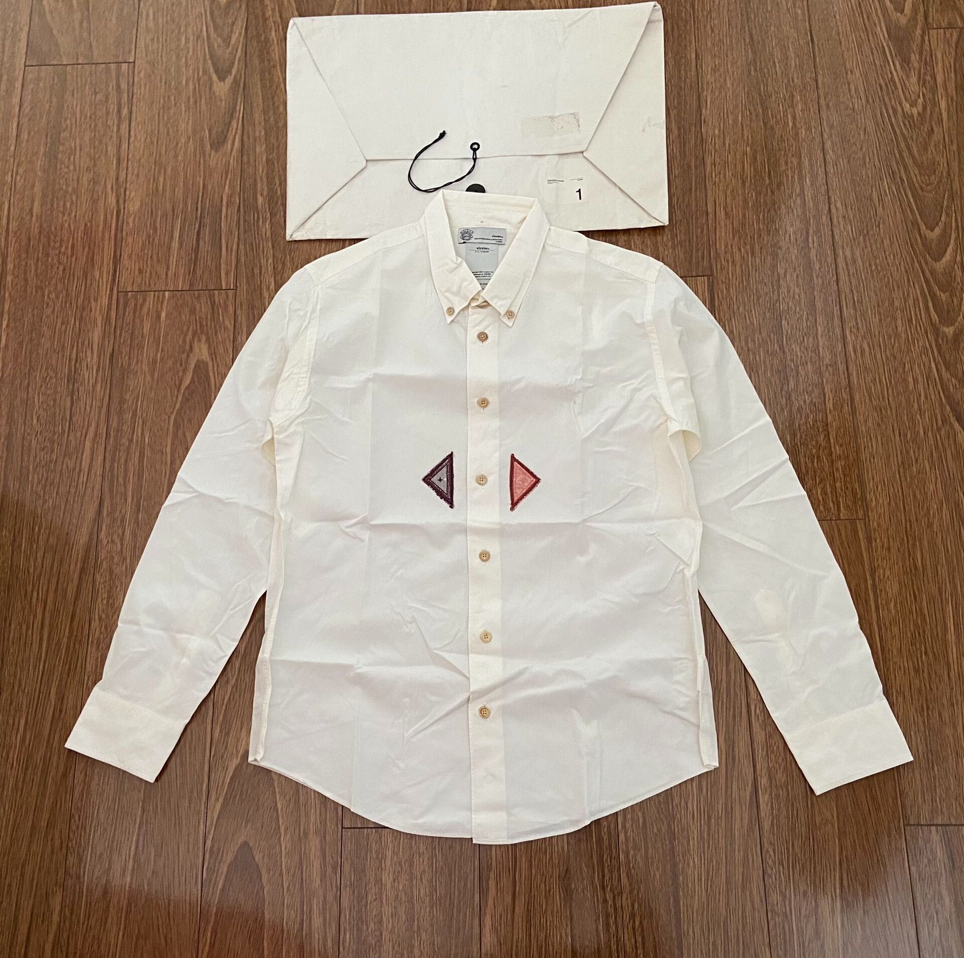 Visvim visvim long sleeve shirt with wooden buttons Size US S / EU 44-46 / 1 - 1 Thumbnail