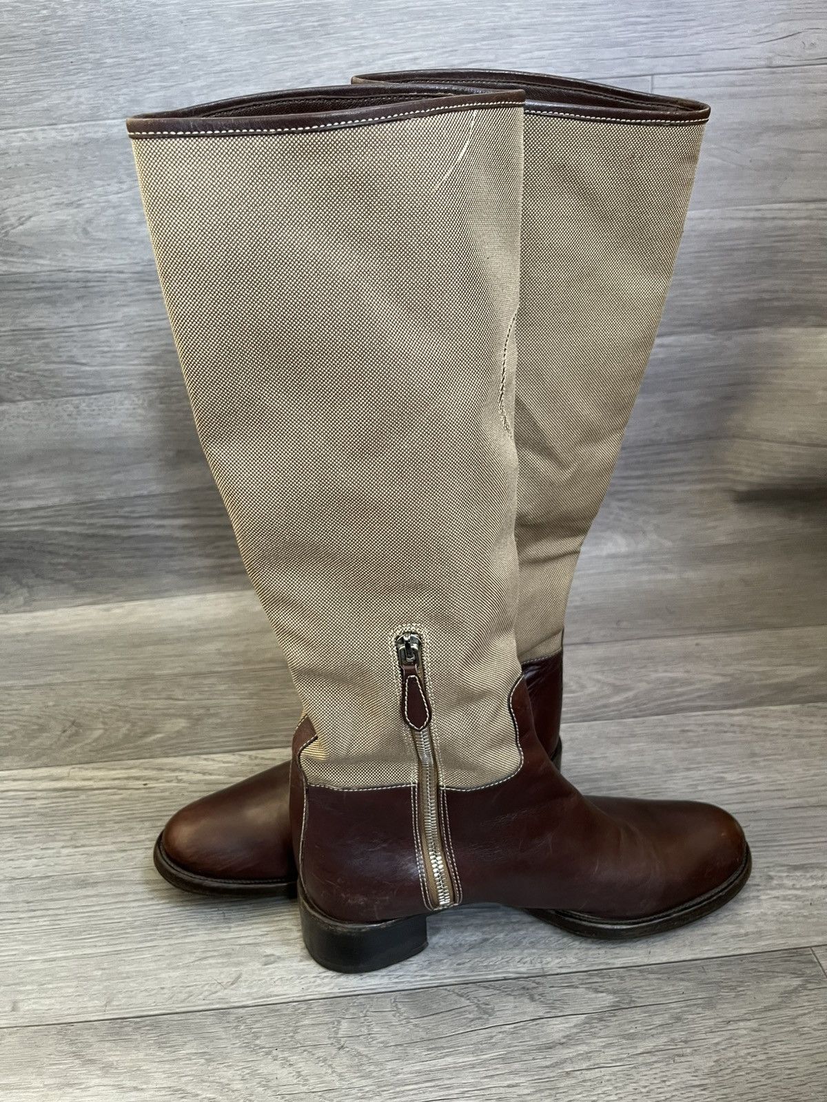 Prada Vintage Prada long riding boots Y2k sz 36.5 Size US 6.5 / IT 36.5 - 8 Thumbnail