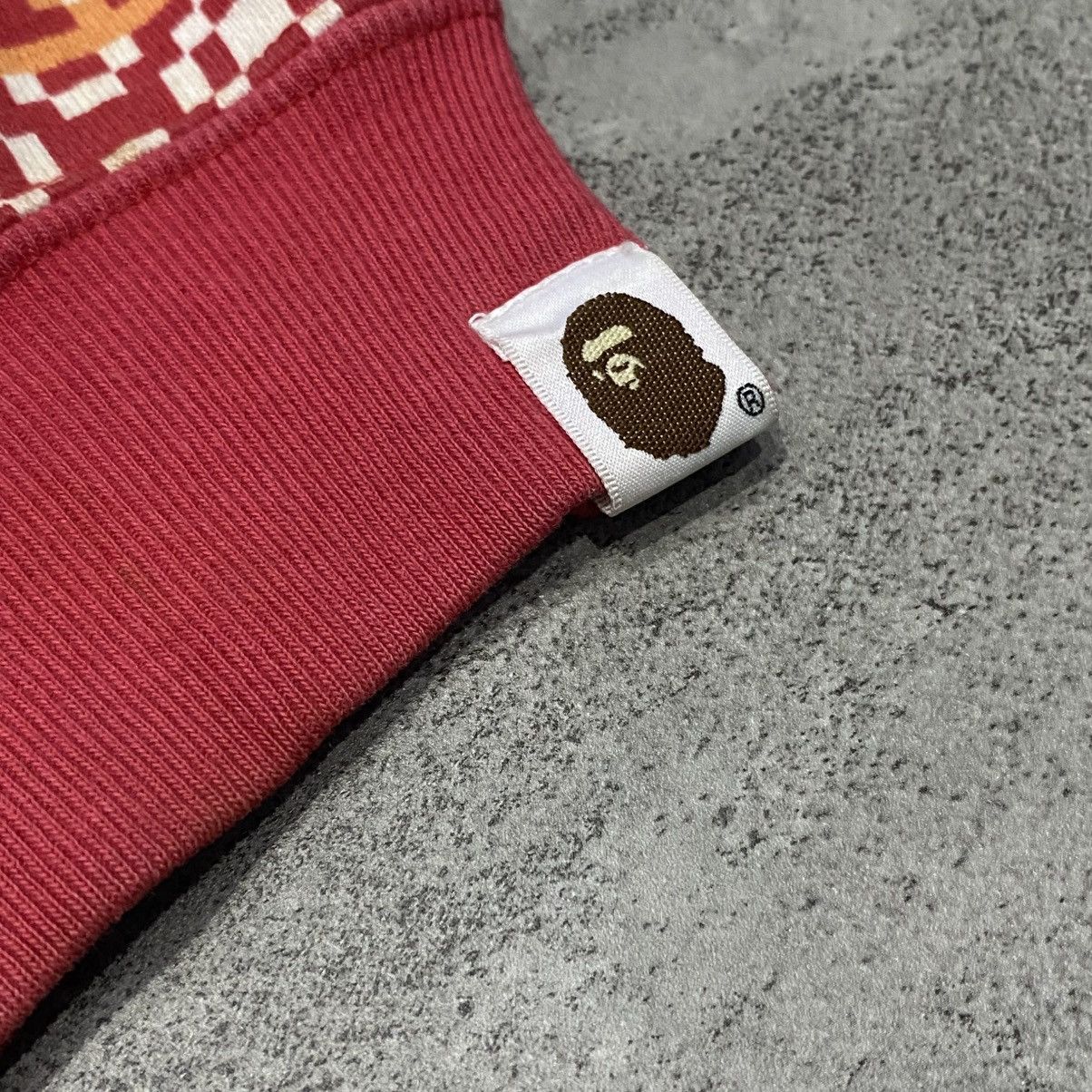 Bape Bape Diamond Full Zip Red Hoodie Size US M / EU 48-50 / 2 - 3 Thumbnail