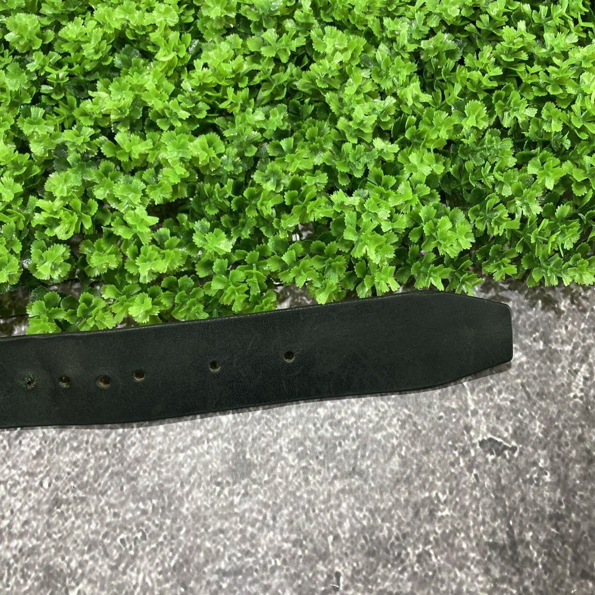 Undercover UNDERCOVER Jun Takahashi Leather Belt Black Silver Buckle Size ONE SIZE - 10 Thumbnail