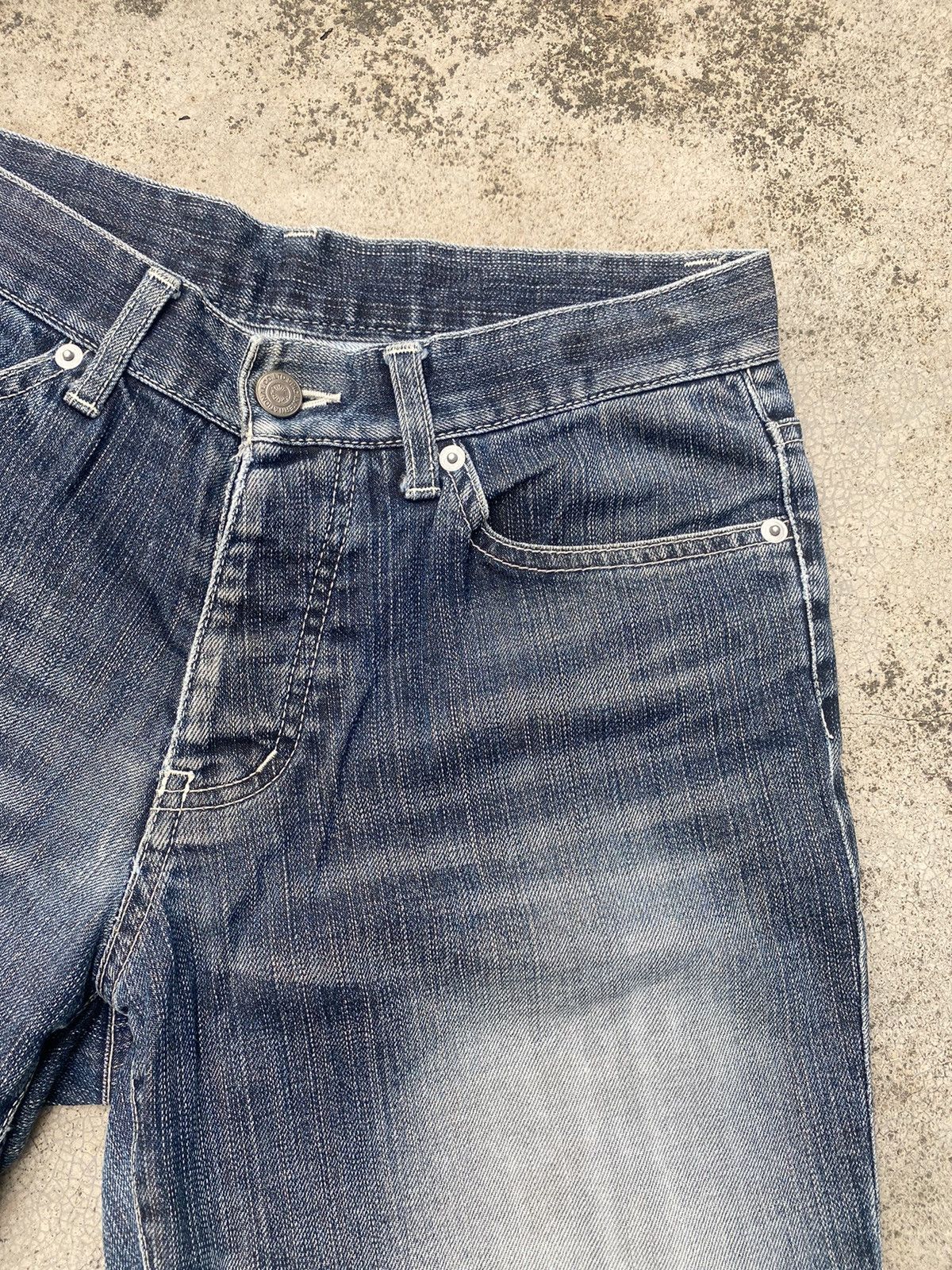 Japanese Brand × Tornado Mart Flare Jeans Tornado Mart Distressed Bootcut Size US 28 / EU 44 - 9 Thumbnail