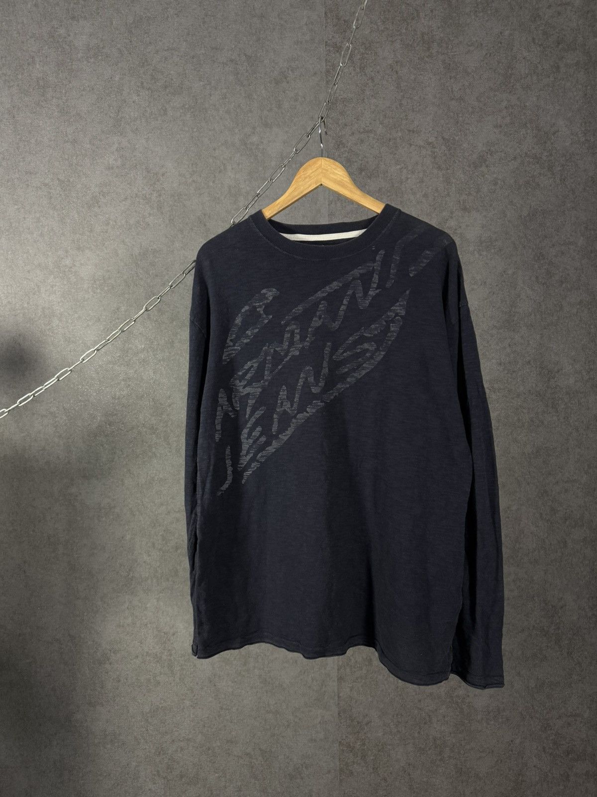Armani Armani Jeans vintage designer luxury longsleeve Size US XL / EU 56 / 4 - 1 Thumbnail