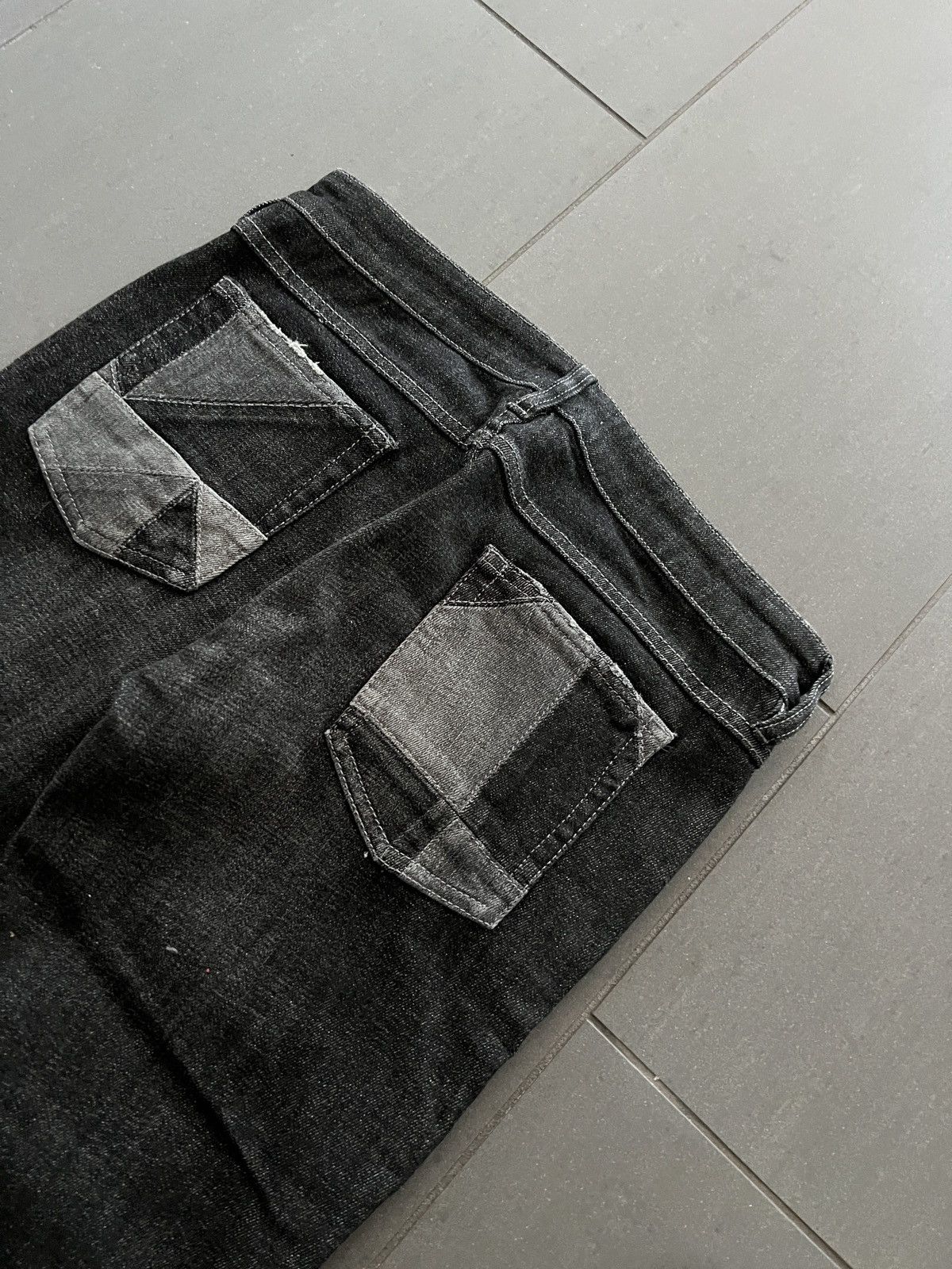 Isabel Marant Patchwork Stitching Denim Jeans Size US 30 / EU 46 - 5 Thumbnail