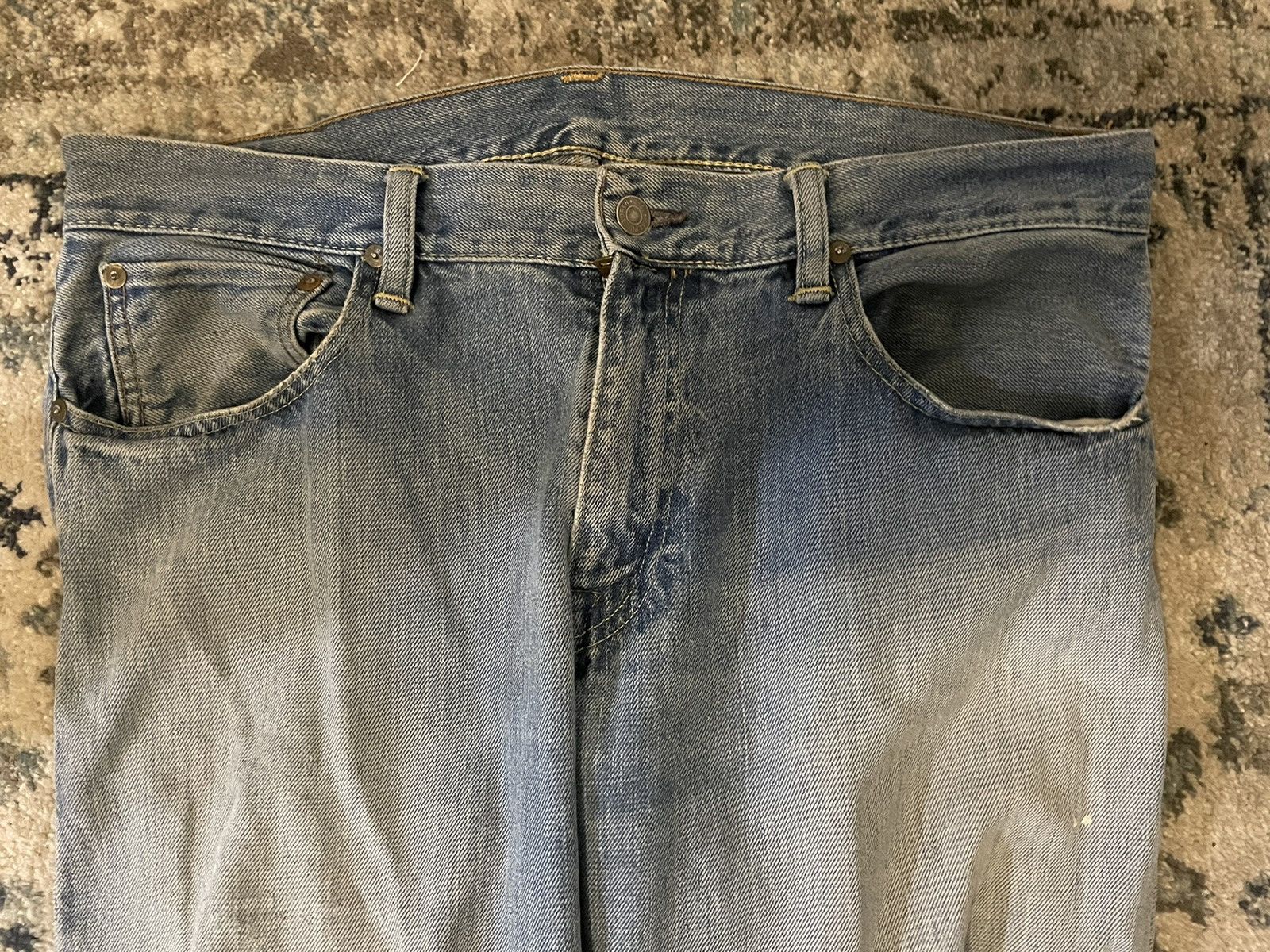Polo Ralph Lauren Organically Distressed Classic Fit 867 Jean Size US 34 / EU 50 - 3 Thumbnail