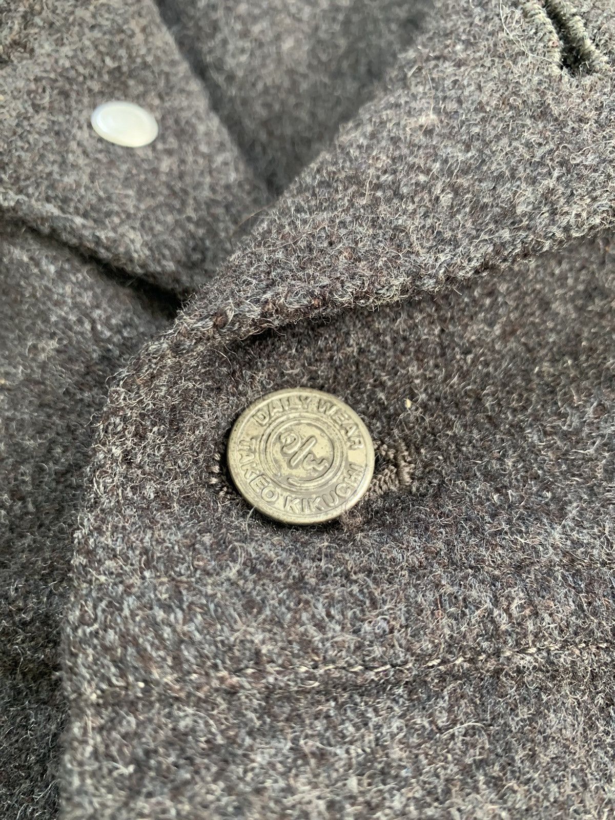 Takeo Kikuchi Takeo Kikuchi Daily Wear Crop Style Blend Wool Jacket Size US M / EU 48-50 / 2 - 5 Thumbnail