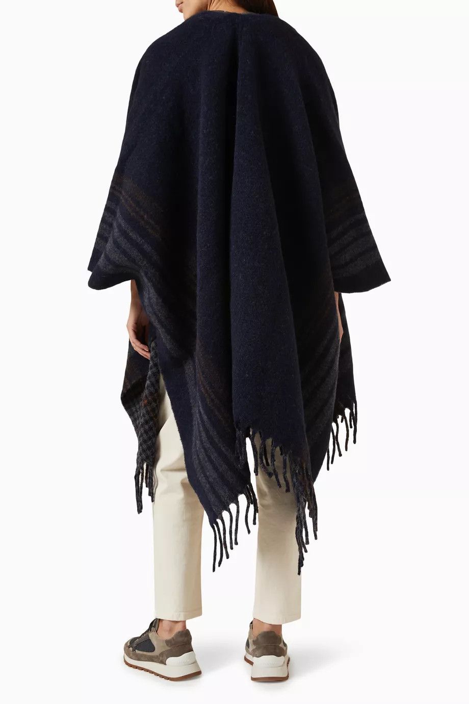 Brunello Cucinelli o1y0725 Size : OS / Cloak in Multicolor Size ONE SIZE - 4 Thumbnail