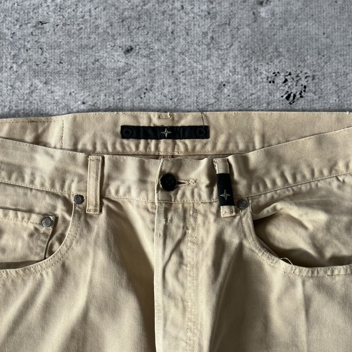 Stone Island × Vintage Stone Island Vintage pants beige made in italy Size US 36 / EU 52 - 5 Thumbnail