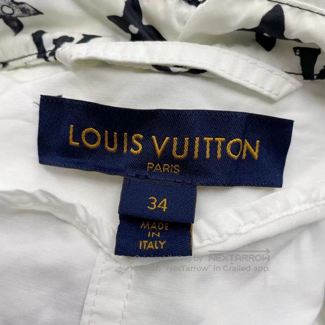 Louis Vuitton LV White Hooded Parka Jacket. Size XXS / US 00 / IT 34 - 5 Thumbnail