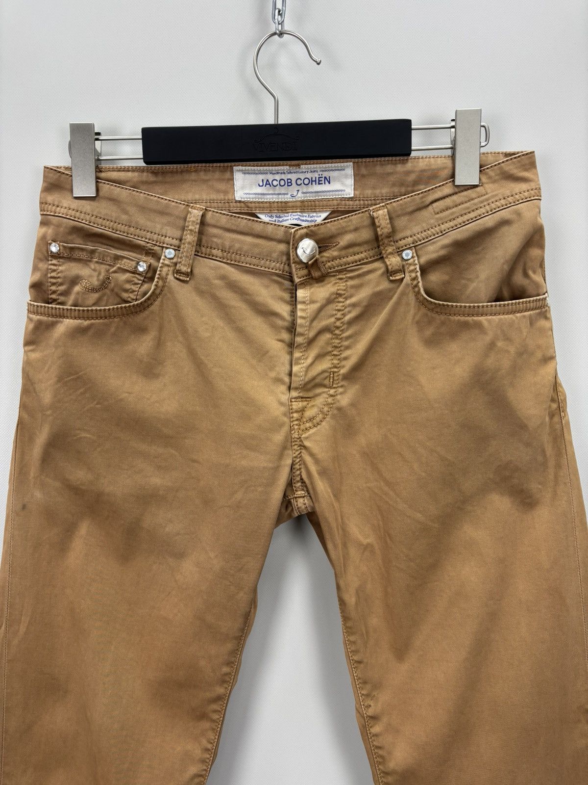 Jacob Cohen Mens pants Jacob Cohen Size 32 Color Brown Size US 32 / EU 48 - 3 Thumbnail