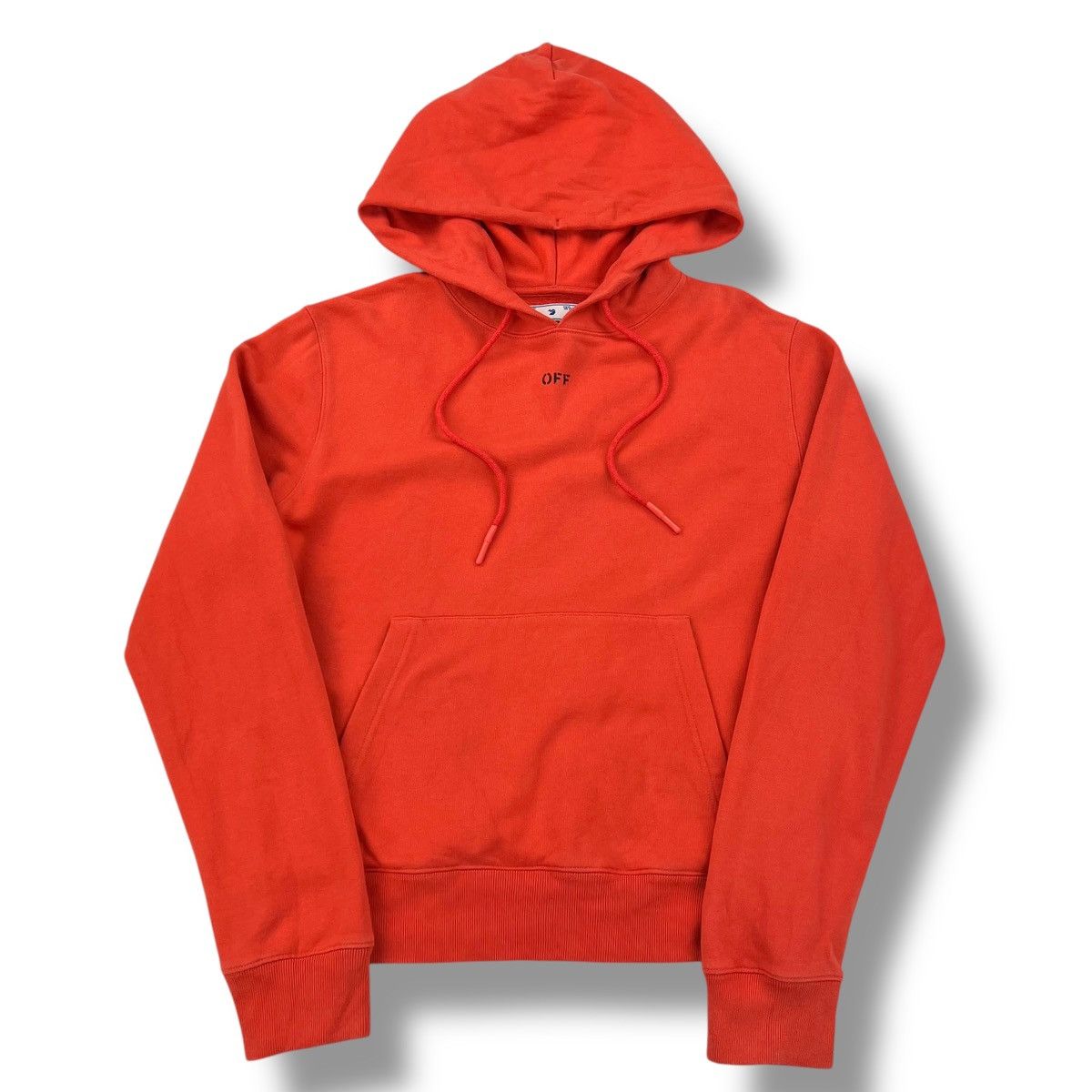 Off-White Off-White Stencil Arrows Orange Hoodie Size US M / EU 48-50 / 2 - 3 Thumbnail