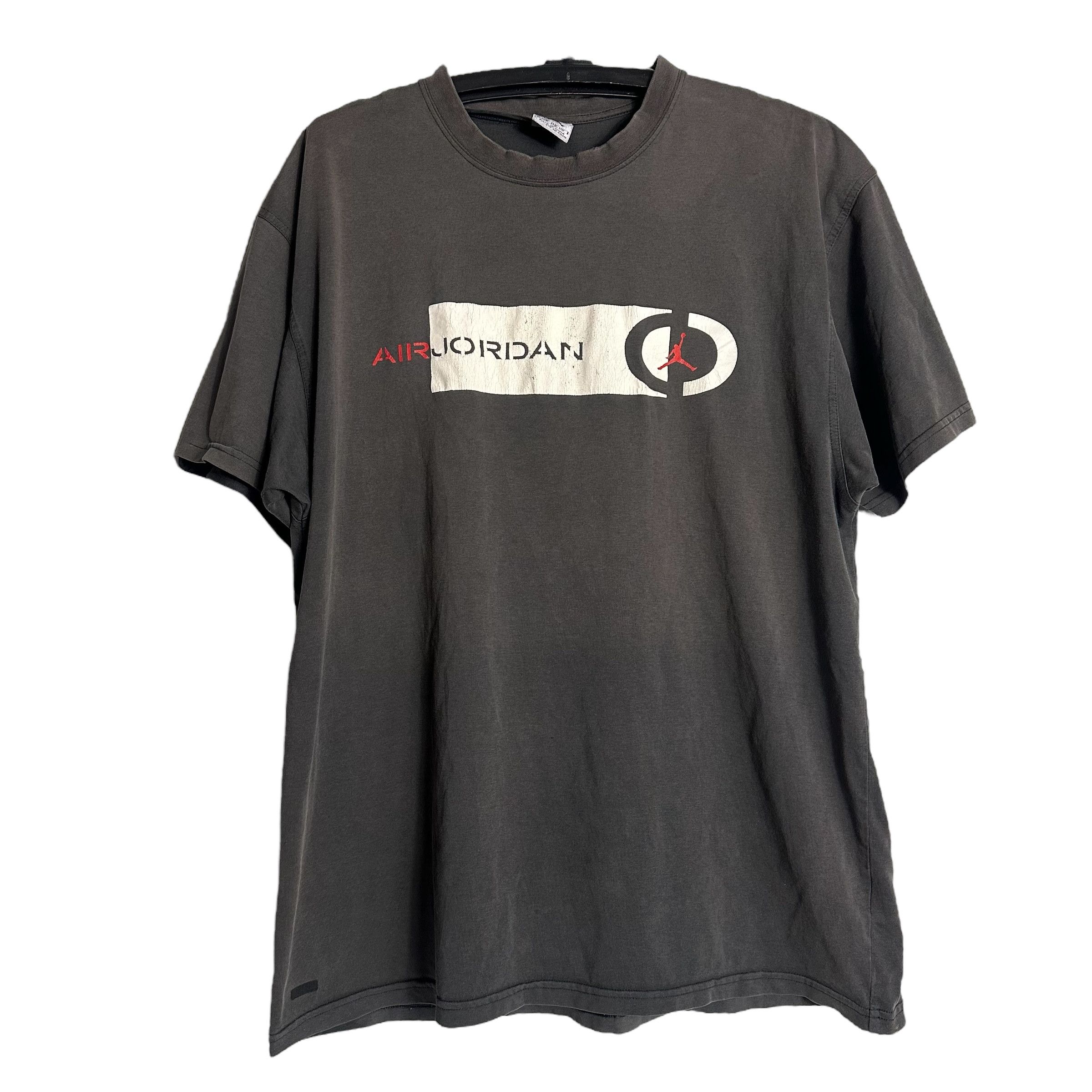 Jordan Brand 🔥RARE🔥Vintage Air Jordan #23 Spell Out T-shirt Size US XXL / EU 58 / 5 - 1 Thumbnail