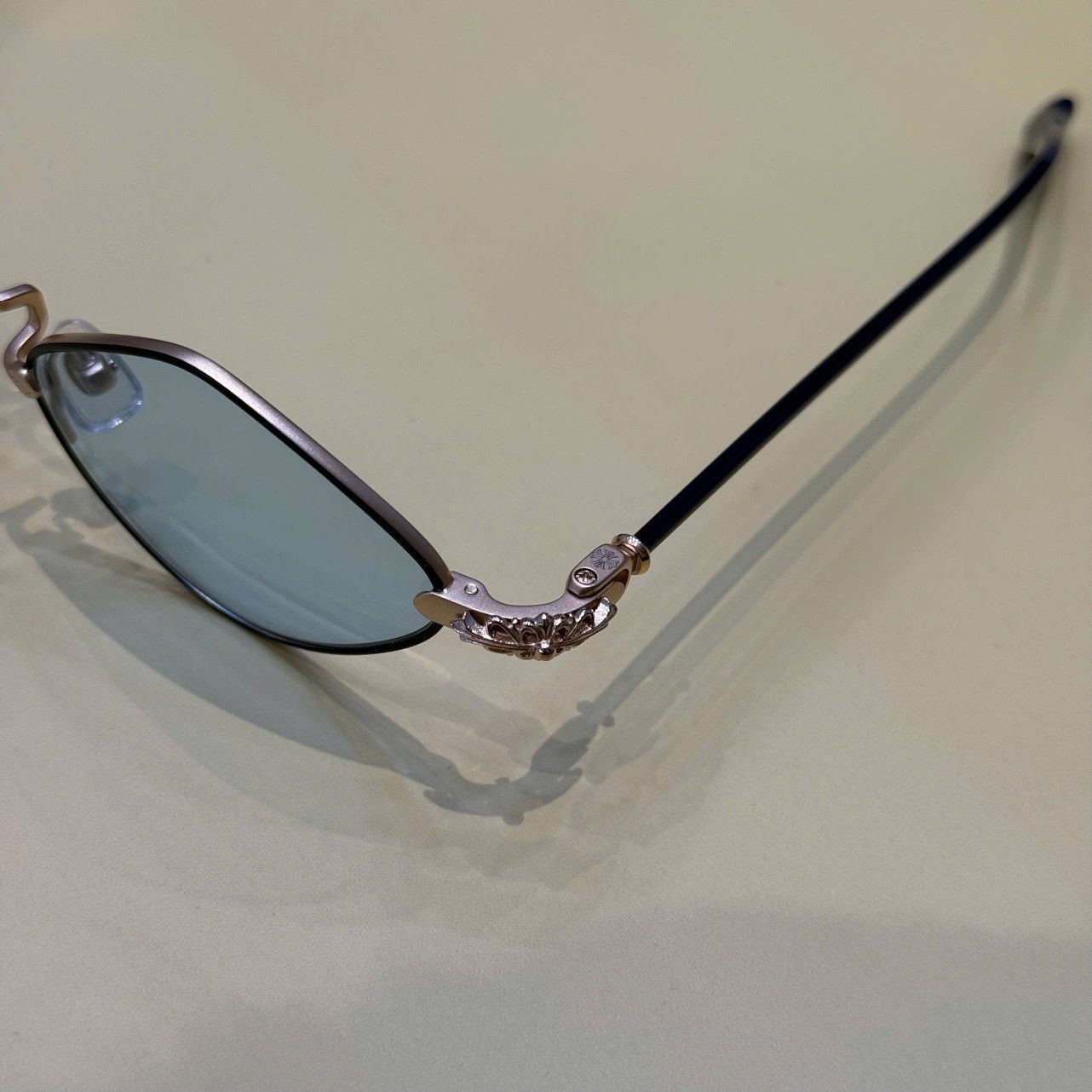 Chrome Hearts CHROME HEARTS DIAMOND DOG Midnight Blue/Matte Gold Plated-P.Cock Size ONE SIZE - 2 Thumbnail