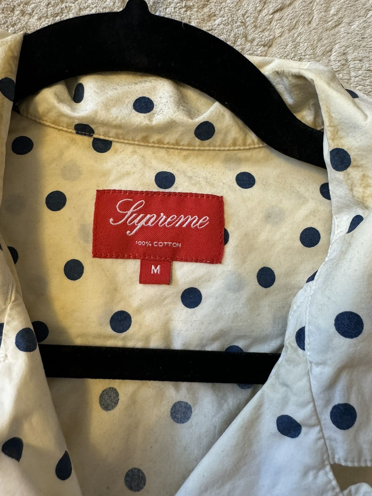 Supreme Supreme polkadot shirt Size US M / EU 48-50 / 2 - 3 Thumbnail