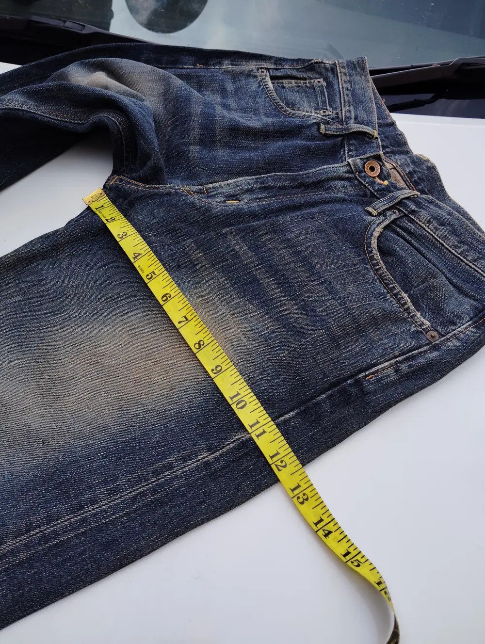Edwin × Japanese Brand × Vintage Vintage Edwin 505ZX Selvedge Denim Pant Size US 31 - 14 Thumbnail