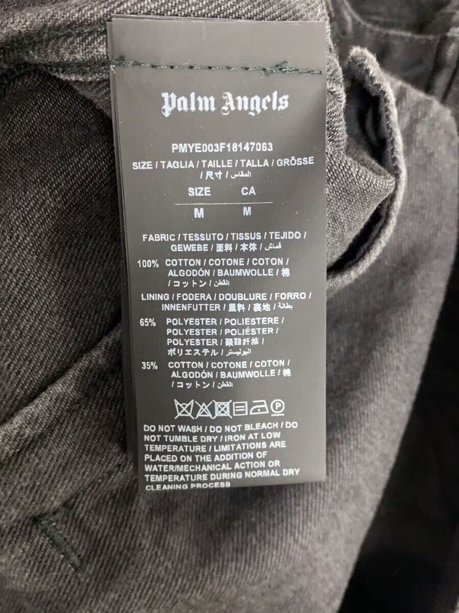 Palm Angels Palm Angels Cotton Denim Jacket Black Size US M / EU 48-50 / 2 - 4 Thumbnail