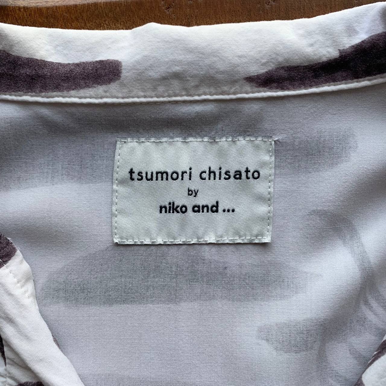 Tsumori Chisato Tsumori Chisato By Niko And Art Design Open Collar Shirts Size US L / EU 52-54 / 3 - 4 Thumbnail