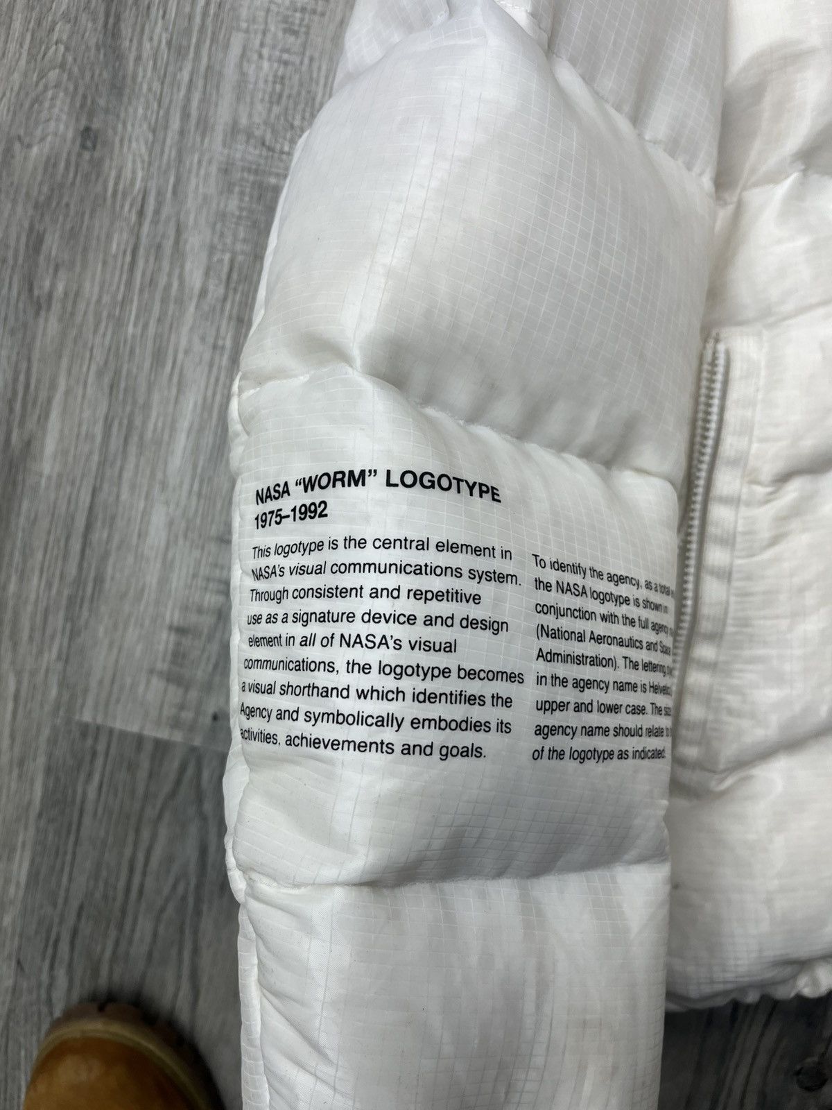 Heron Preston Heron Preston x NASA Puffer Coat White Size US M / EU 48-50 / 2 - 3 Thumbnail