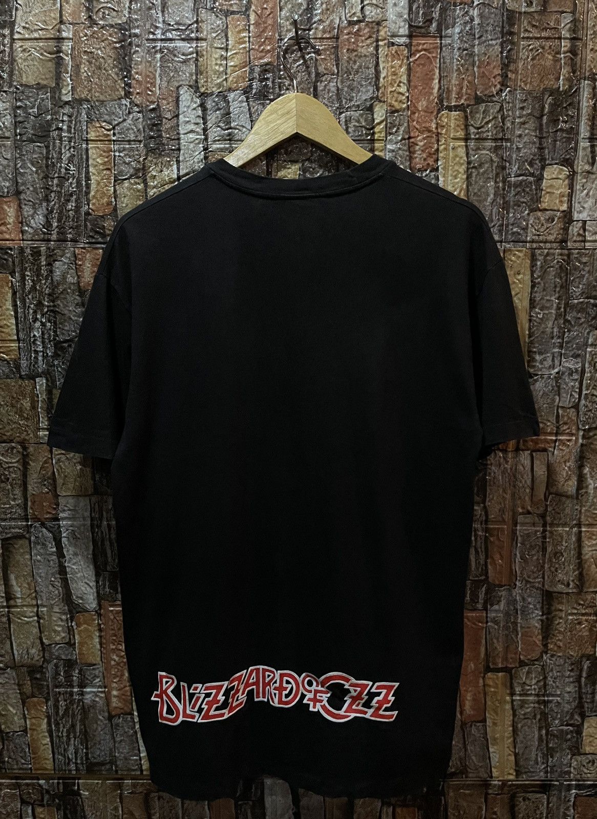 Hanes Vintage 90s ozzy osbourne Blizzard of ozz Size US L / EU 52-54 / 3 - 2 Thumbnail