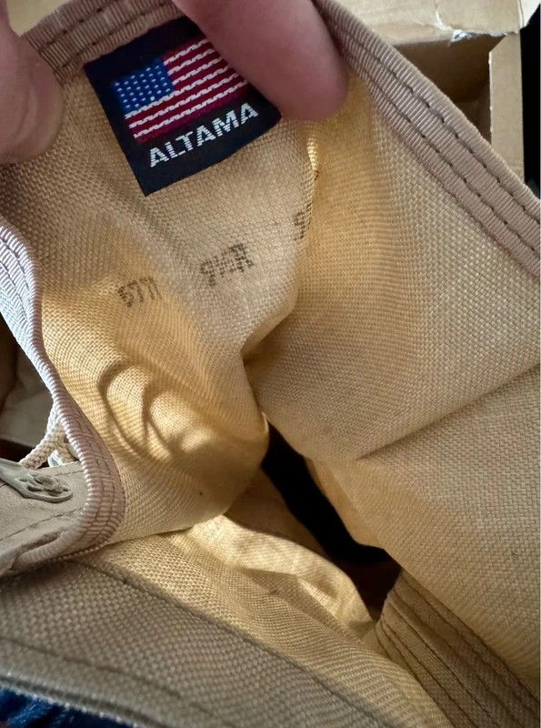 Altama Rare army usa vibram desert combat boots Size US 10 / EU 43 - 4 Thumbnail