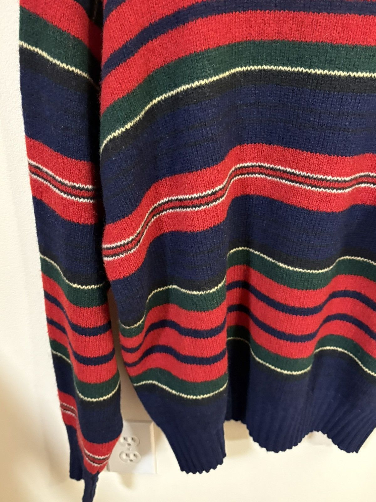 Polo Ralph Lauren Vintage Polo Ralph Lauren 100% Lambs Wool Sweater Sz M Red Size US M / EU 48-50 / 2 - 3 Thumbnail