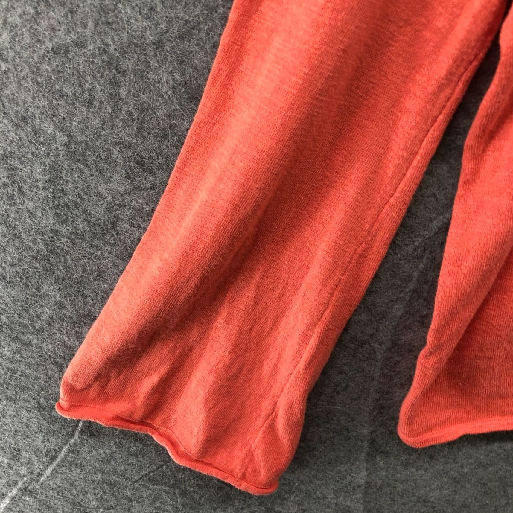 J.Crew J.CREW Lightweight Sweater Coral S Tie Front Knit Top Wide Sleeve Womens S Pullover Knit Beach Casual Round Neck 3/4 Sleeve Cotton Blend Size S / US 4 / IT 40 - 5 Thumbnail