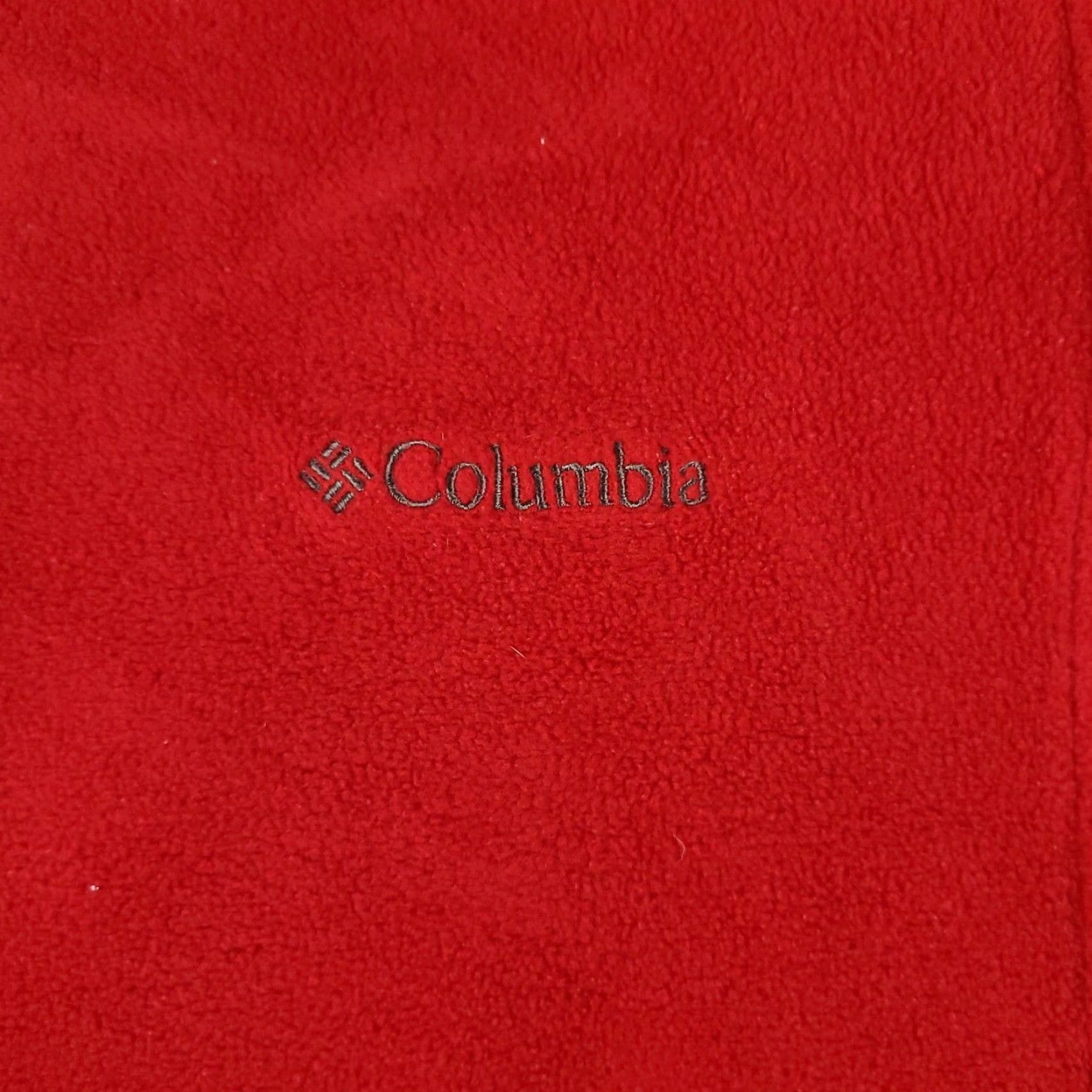 Vintage Columbia Mens Large Red Fleece 1/4 Zip Up Pullover Sweatshirt Sweater Size US L / EU 52-54 / 3 - 2 Thumbnail