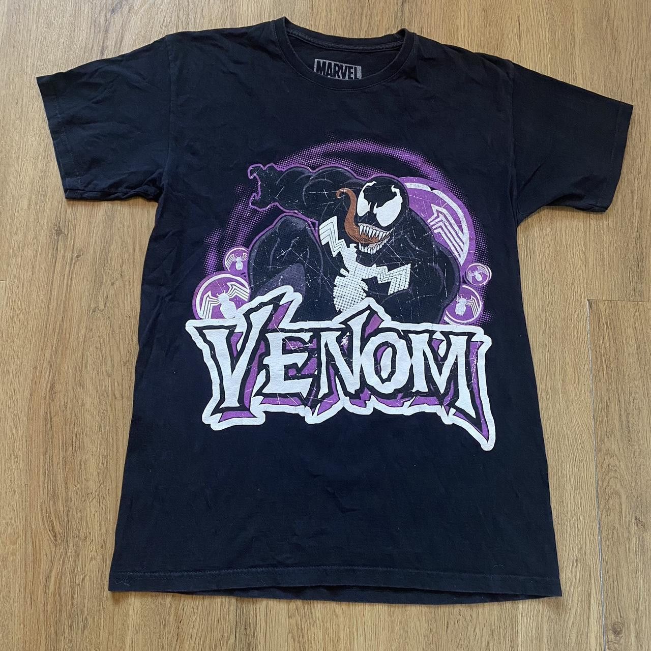 Marvel Comics Marvel Venom black and purple t-shirt #Marvel Size US L / EU 52-54 / 3 - 1 Thumbnail