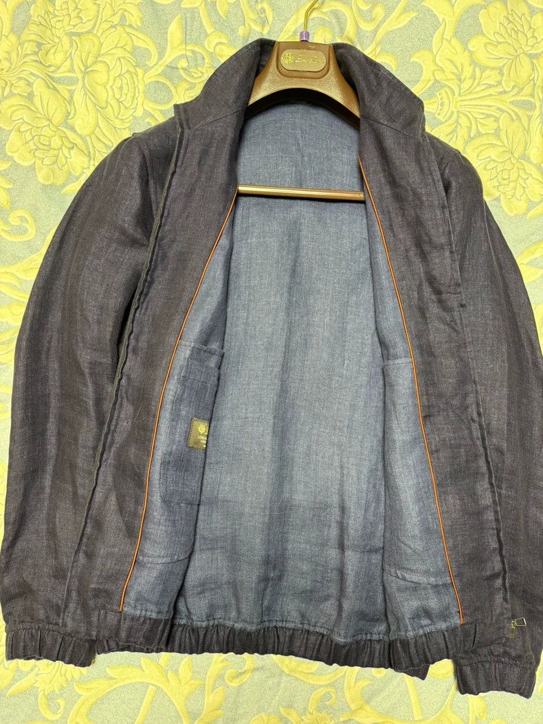 Loro Piana LORO PIANA Men's Bomber linen jacket Size US XS / EU 42 / 0 - 4 Thumbnail