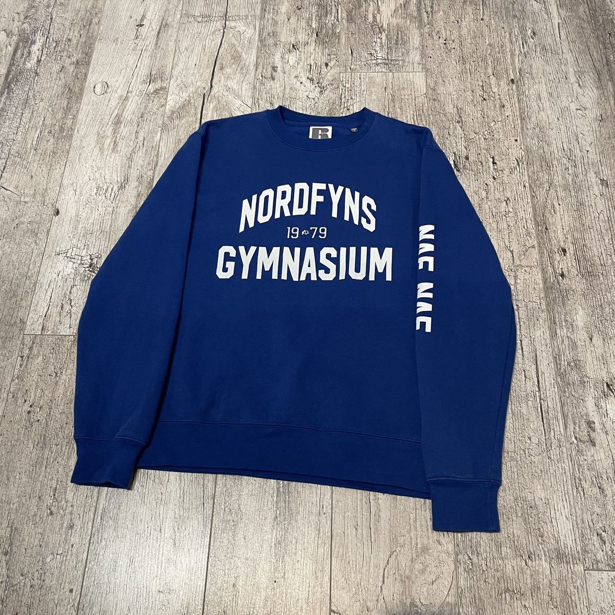 Russell Athletic × Vintage vintage Russell collage spellout sweatshirt universityhoodie Size US S / EU 44-46 / 1 - 1 Thumbnail