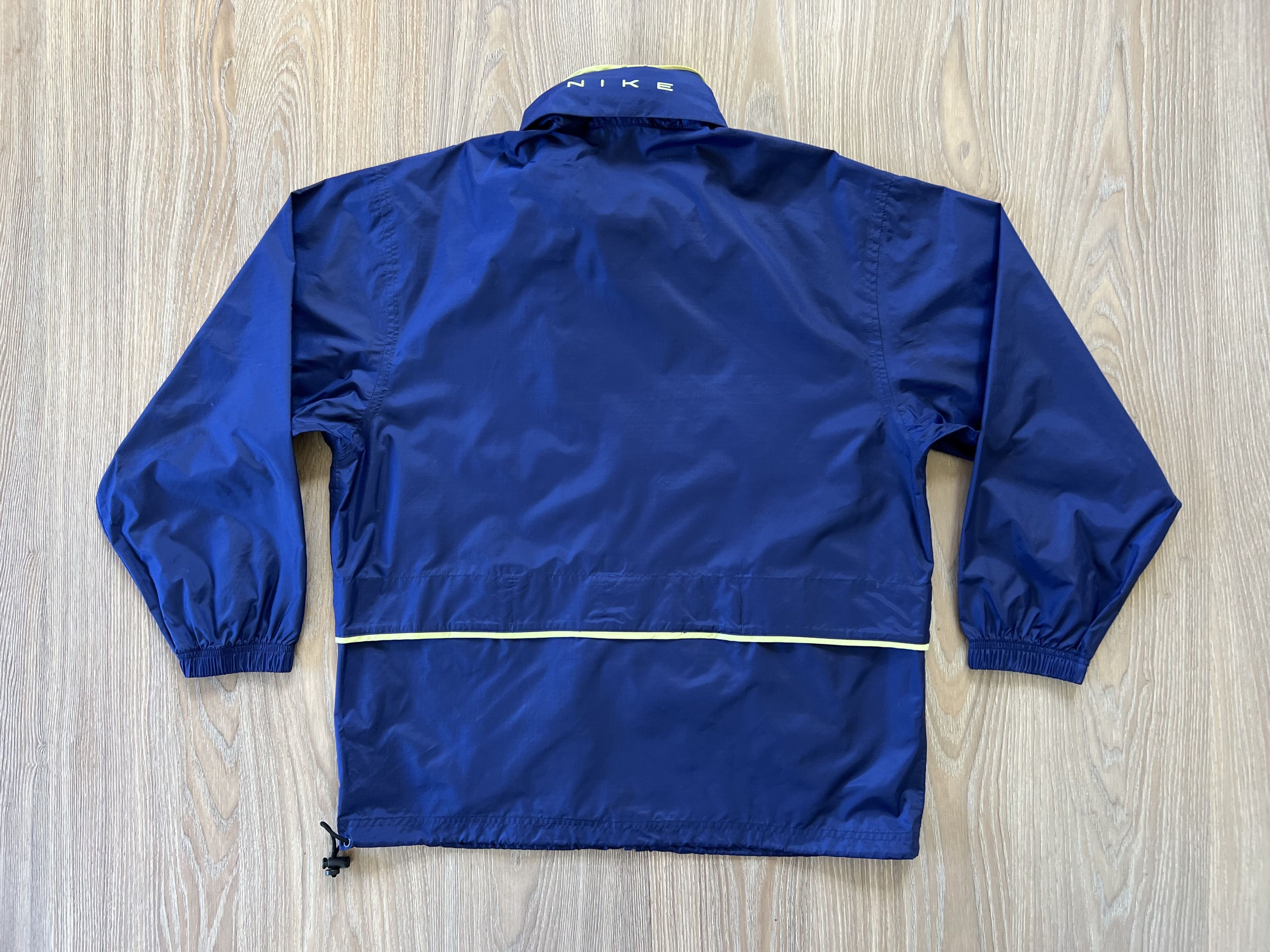 Nike × Vintage Vintage 90s Nike Windbreaker Zip Up Size US M / EU 48-50 / 2 - 2 Thumbnail