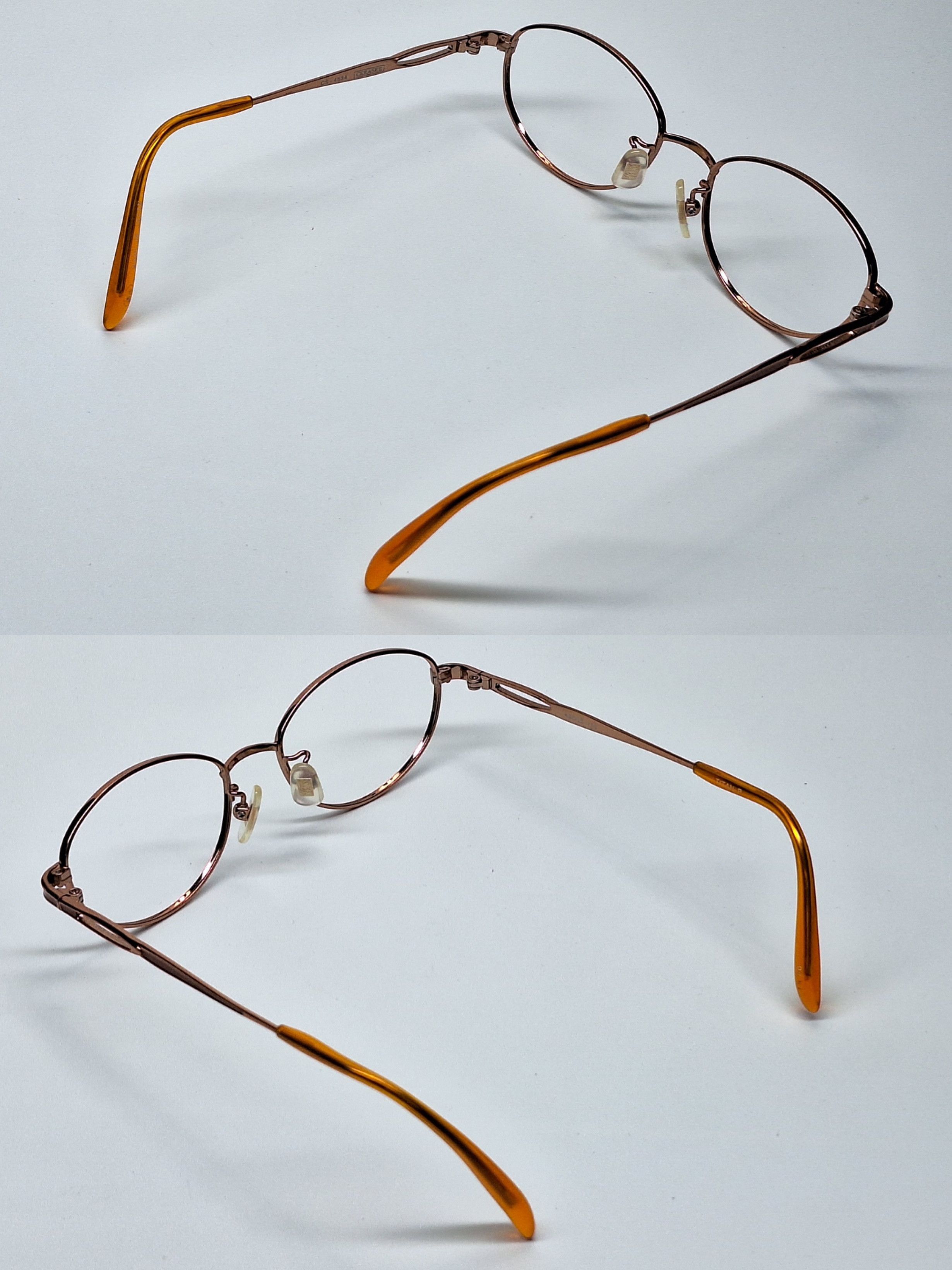 Other CERASEE CS-4534 Pure Titanium Oval Eyeglasses Vintage 8g Size ONE SIZE - 9 Thumbnail