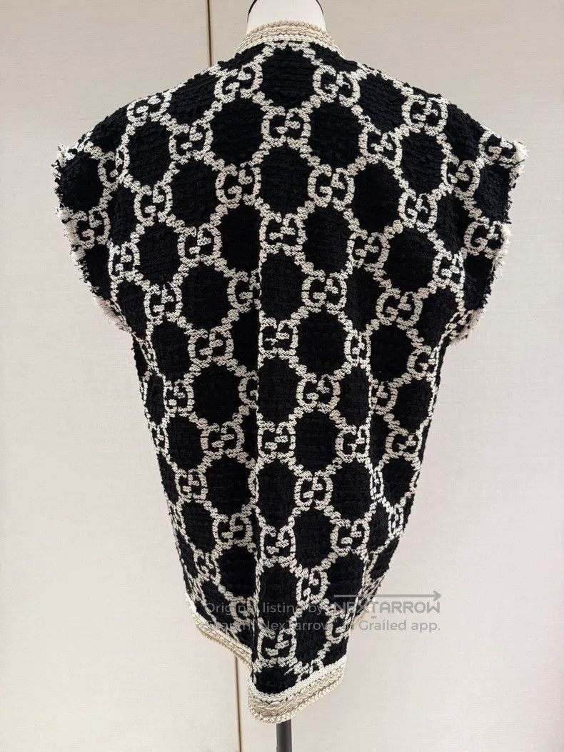 Gucci Gucci Double G full-print knitted vest Size XS / US 0-2 / IT 36-38 - 2 Thumbnail
