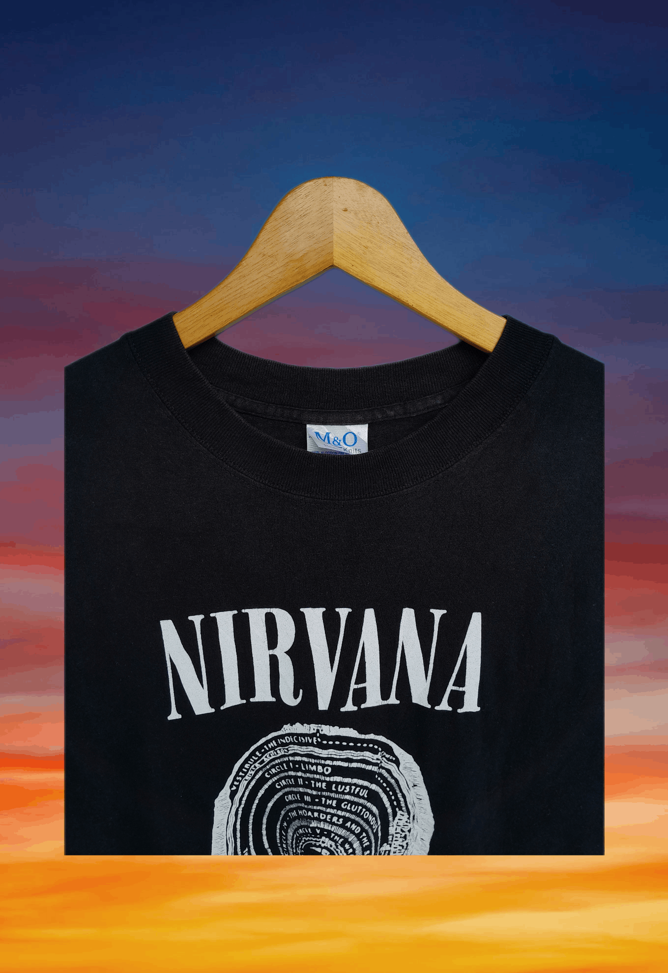 Nirvana Vintage NIRVANA Vestibule circle of hell t-shirt Size US M / EU 48-50 / 2 - 7 Thumbnail