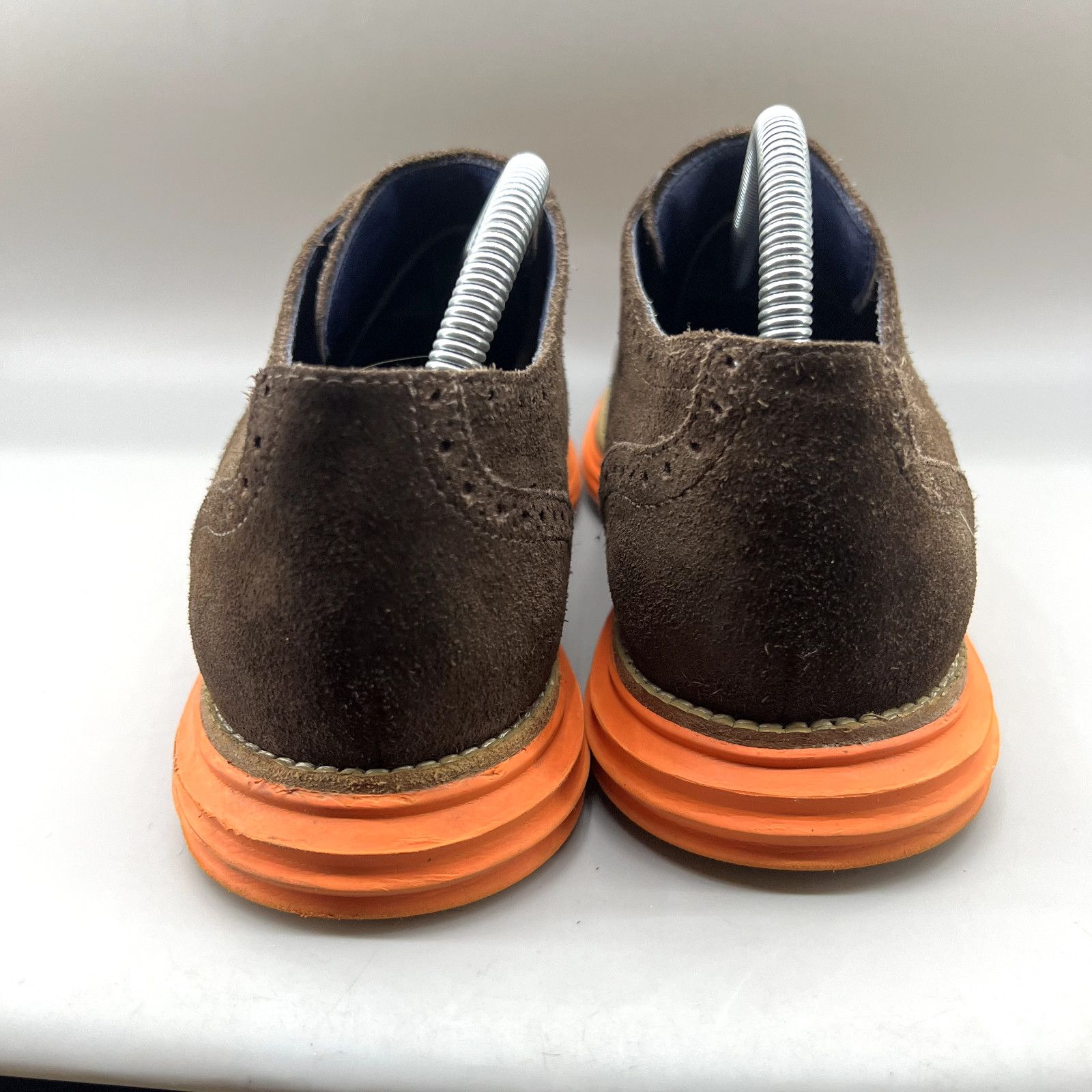 Cole Haan Cole Haan Lunargrand Wingtip Shoes Men's 9.5 M Brown Orange Size US 9.5 / EU 42-43 - 4 Thumbnail