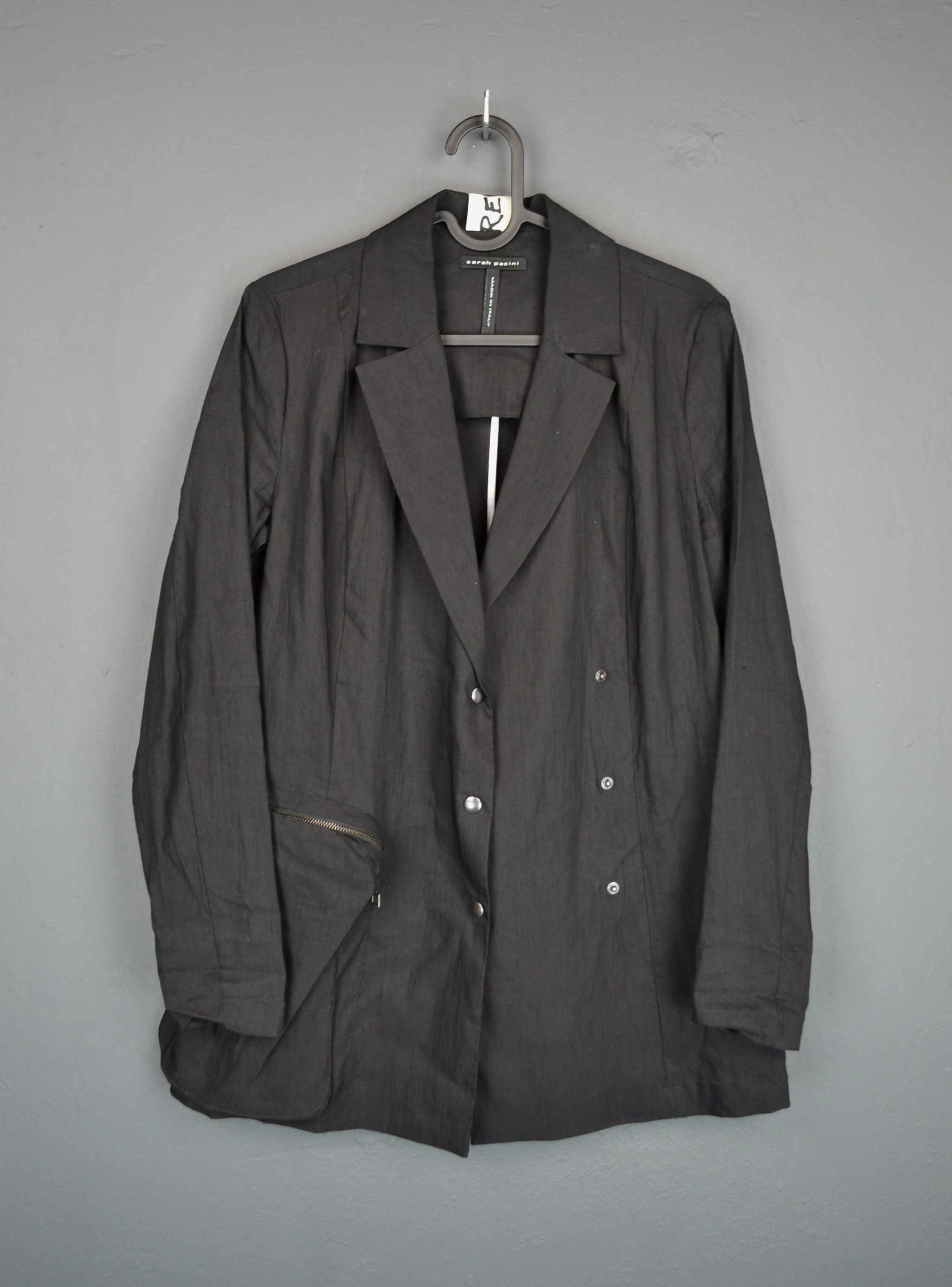 Sarah Pacini Sarah Pacini Lightweight Reflection Blazer Jacket Snap XS Size XS / US 0-2 / IT 36-38 - 1 Thumbnail