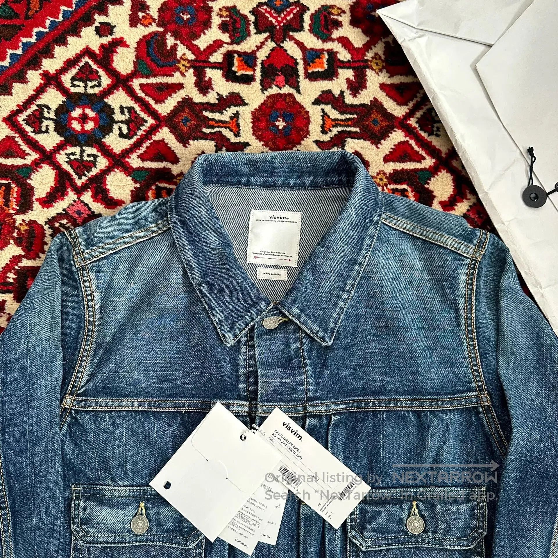 Visvim Visvim Denim Jacket Size 3 Brand New. Size US L / EU 52-54 / 3 - 4 Thumbnail
