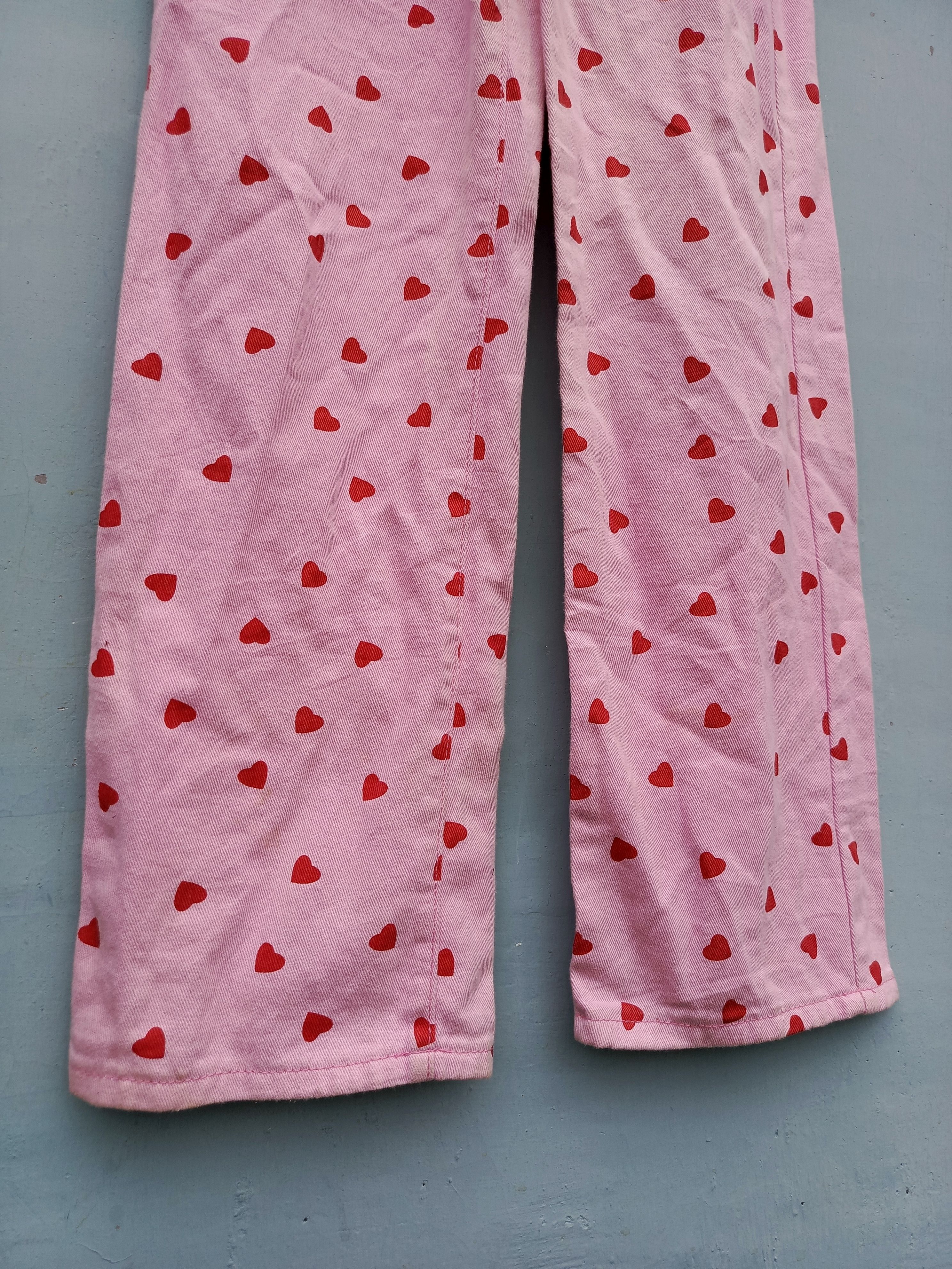 Shein Shein High Waist Heart Print Size 26" / US 2 / IT 38 - 3 Thumbnail