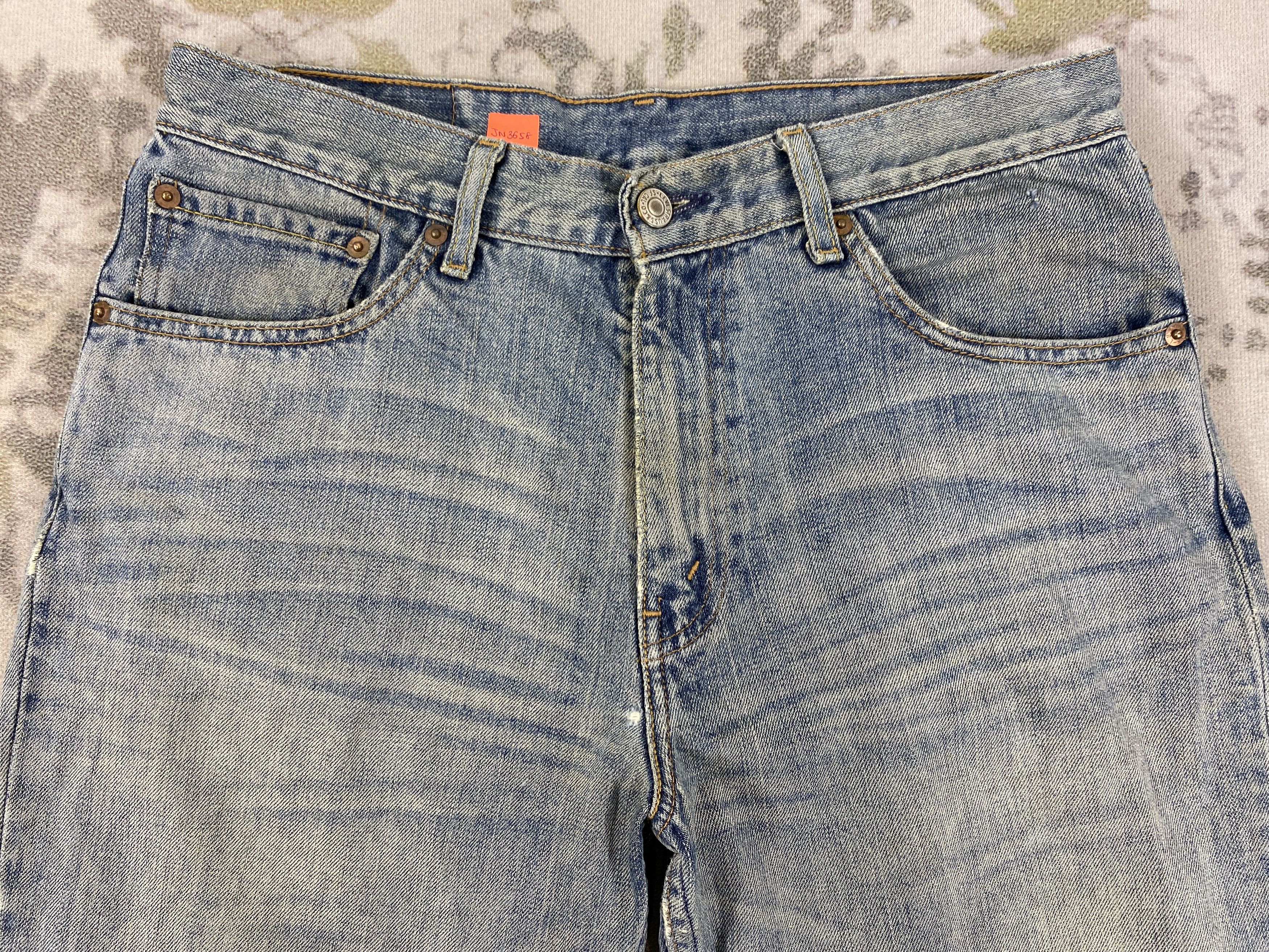 Levi's Distressed Vintage Levi's 533 Jeans 32x29.5 Denim - JN3658 Size US 32 / EU 48 - 3 Thumbnail
