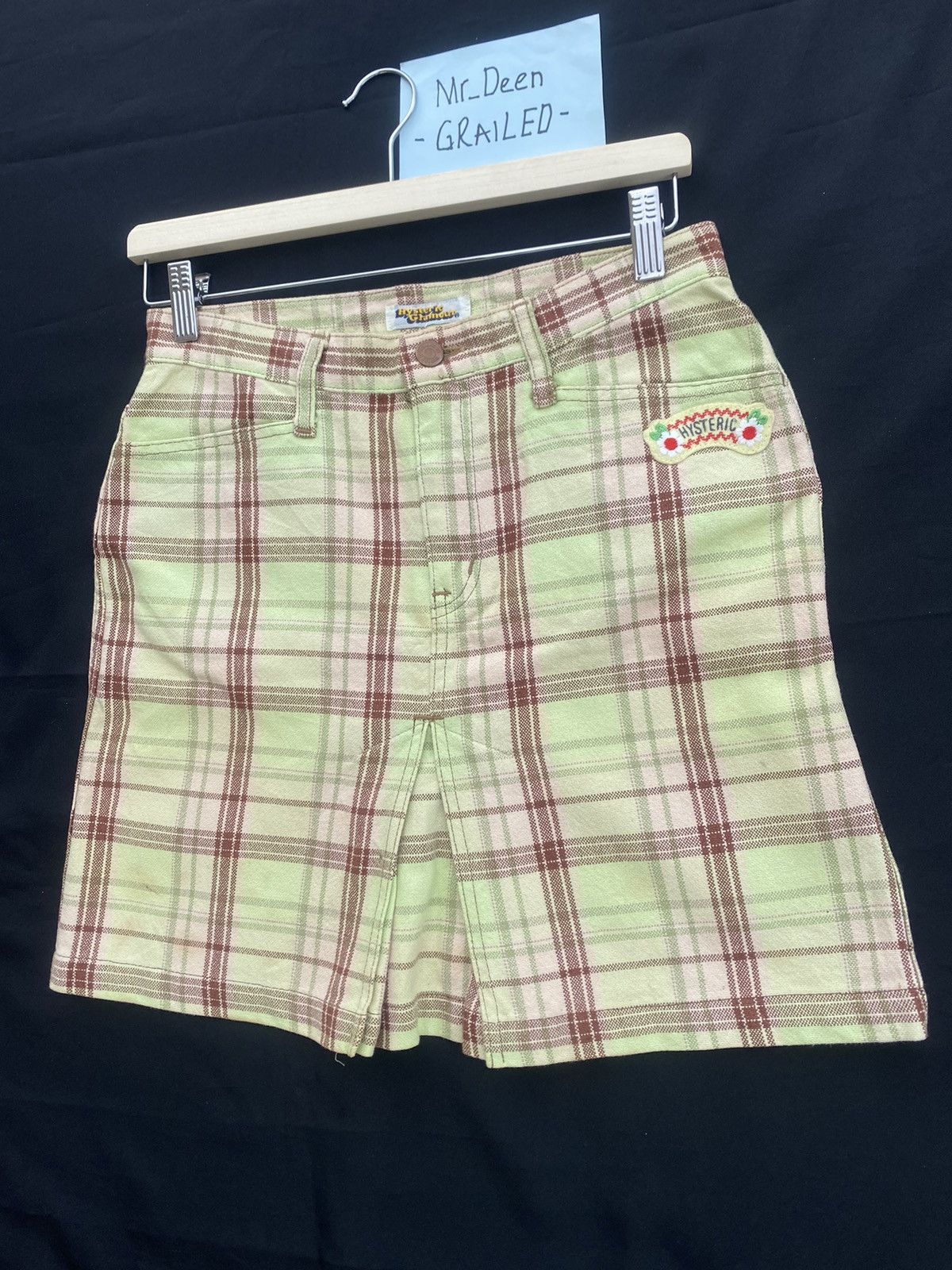 Hysteric Glamour Rare Vintage Hysteric Glamour Checkered Skirt Size 28" / US 6 / IT 42 - 3 Thumbnail