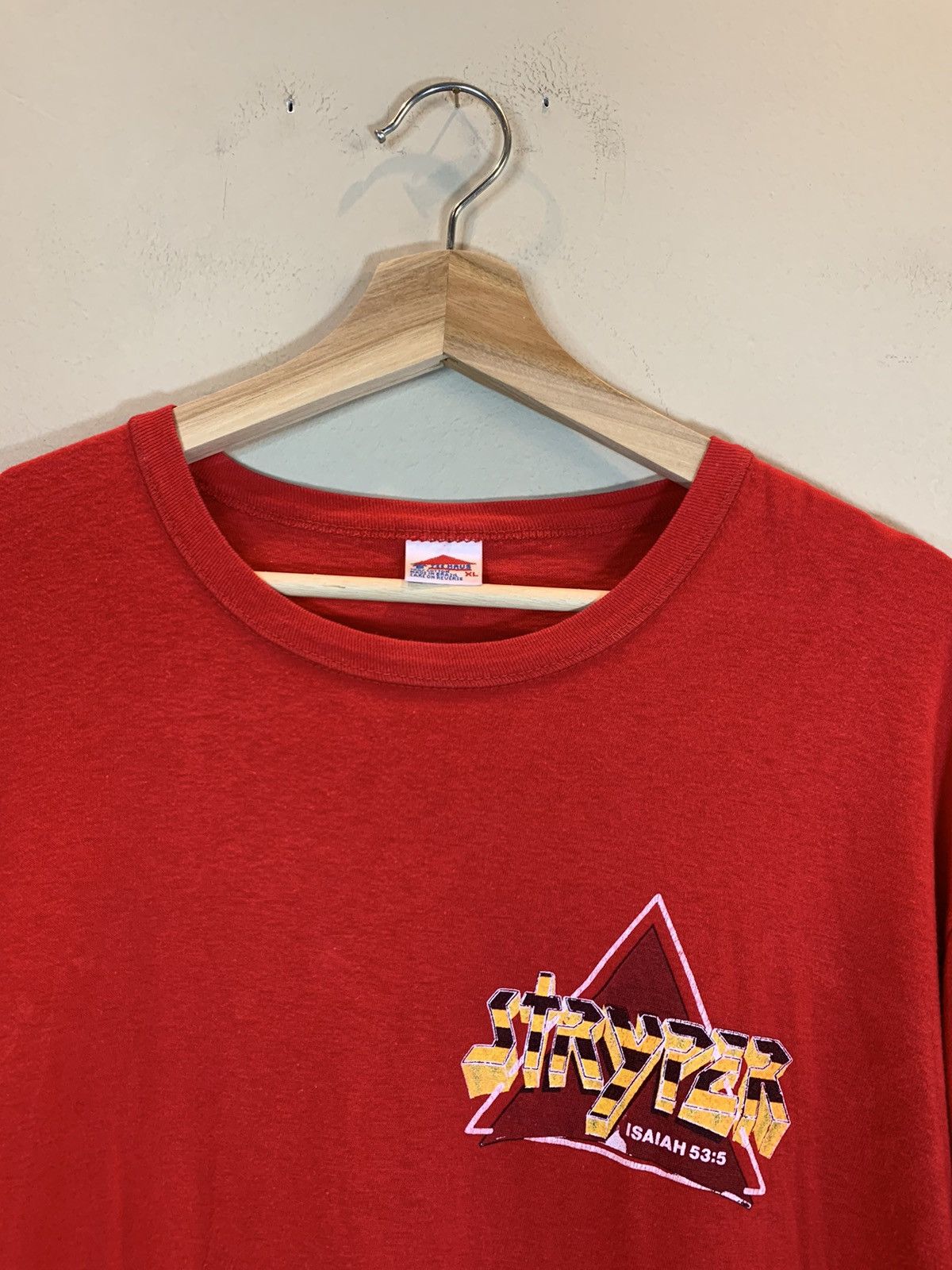 Band Tees × Vintage RARE* Vintage 1986 Stryper To Hell With The Devil Band Shirt Size US XL / EU 56 / 4 - 8 Thumbnail
