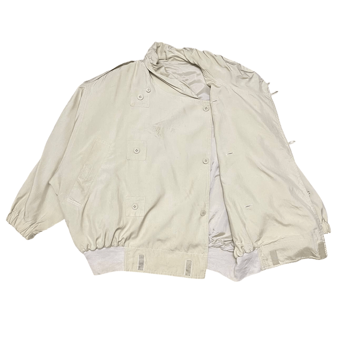 Issey Miyake Vintage Issey Miyake Inspired Bomber Style Jacket Size US L / EU 52-54 / 3 - 8 Thumbnail