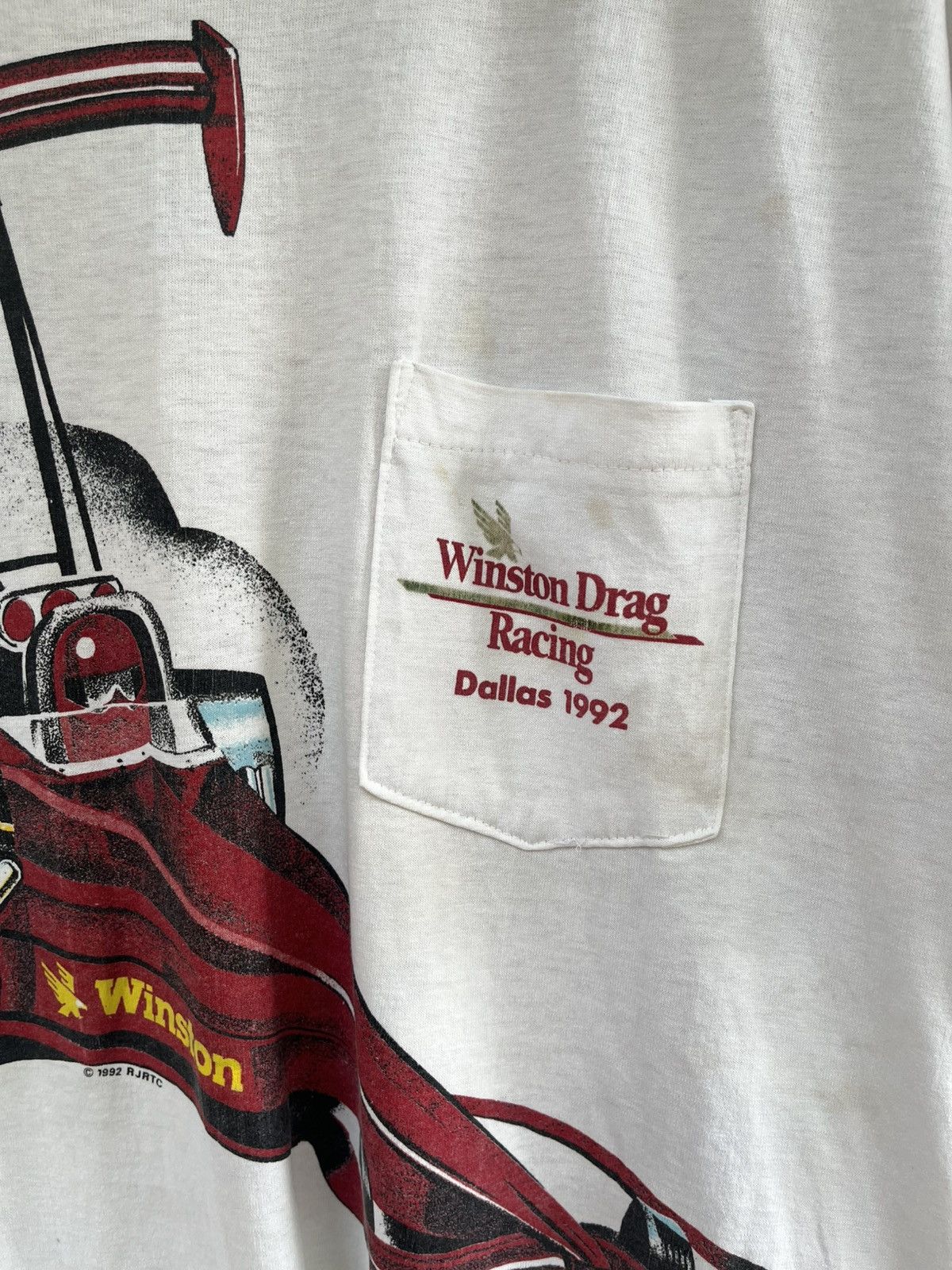 Vintage winston racing tee 1992s’ Size US L / EU 52-54 / 3 - 4 Thumbnail