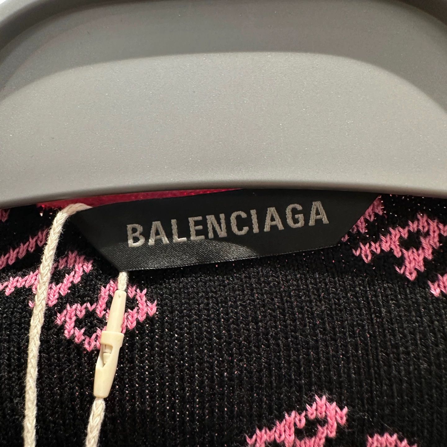 Balenciaga Balenciaga apr679 AO slogan knit cardigan L cotton Size S / US 4 / IT 40 - 3 Thumbnail