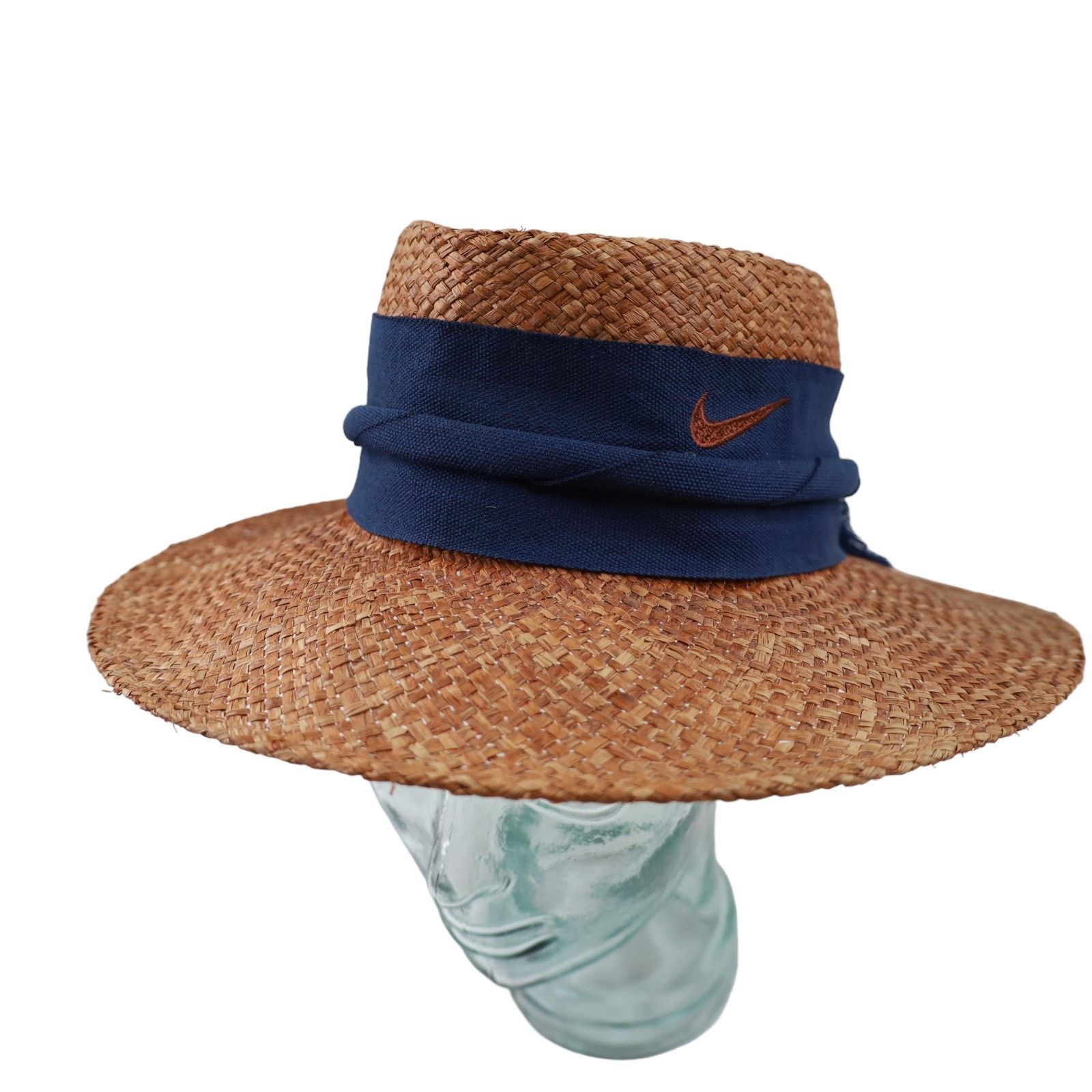 Nike × Vintage Vintage 90s Nike Golf Straw Hat Size ONE SIZE - 1 Thumbnail