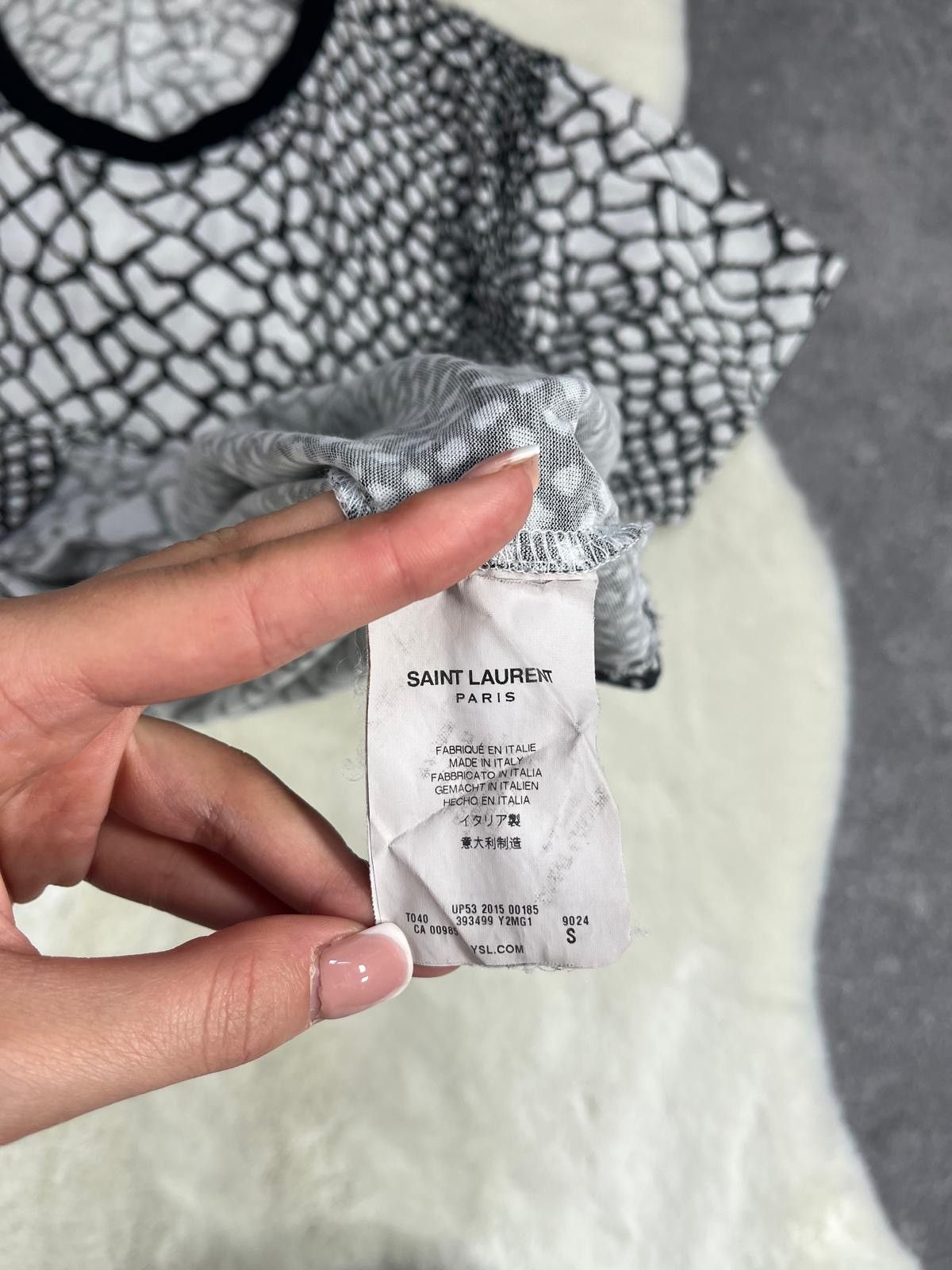 Hedi Slimane × Saint Laurent Paris Rare Saint Laurent Paris Baby Cat by Hedi Slimane T-shirt Size US S / EU 44-46 / 1 - 5 Thumbnail