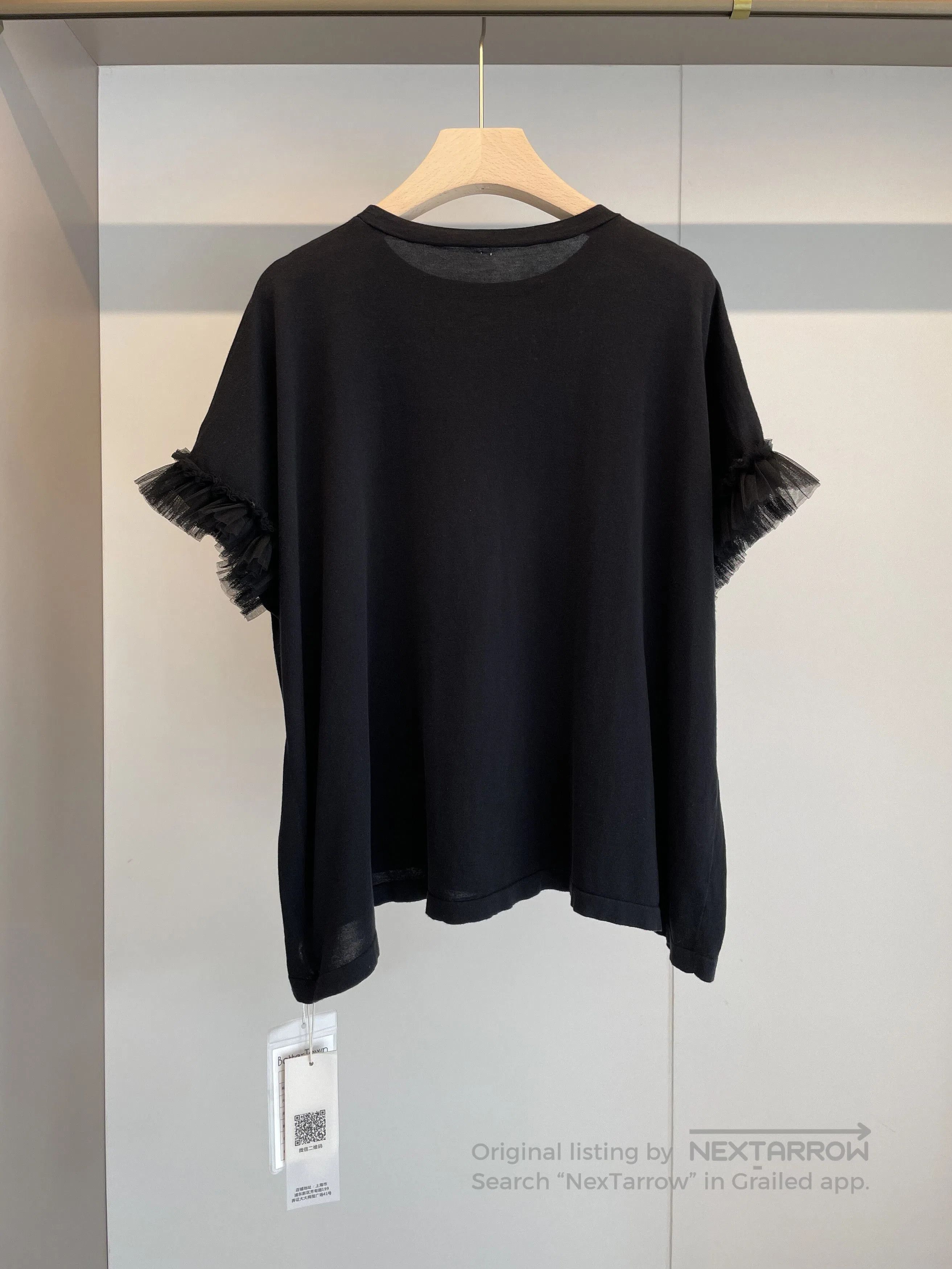 Brunello Cucinelli Brunello Cucinelli Black Cotton T-shirt S. Size US S / EU 44-46 / 1 - 2 Thumbnail