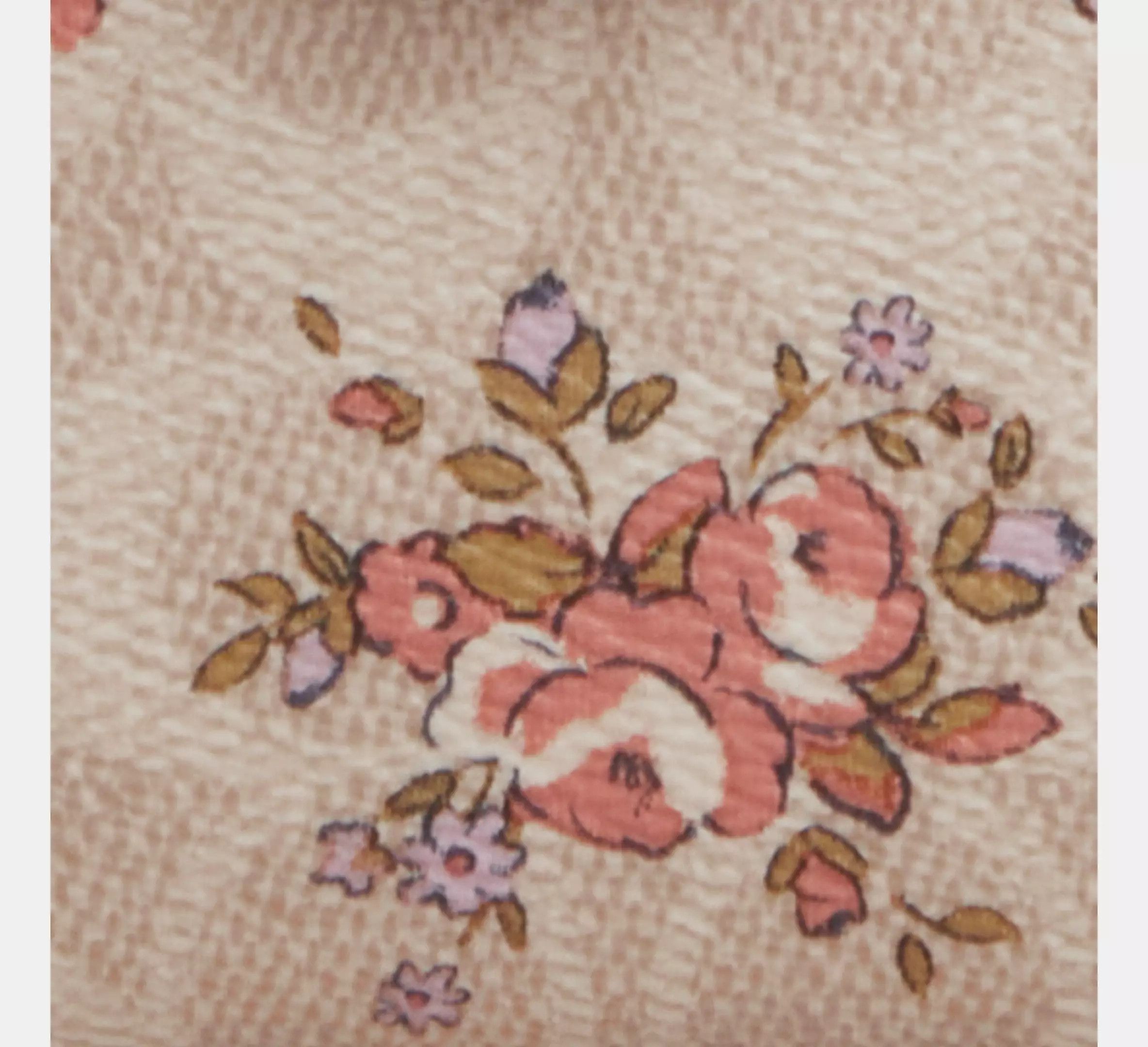 Coach Medium Corner Zip Wallet With Floral Print CAO99 Size ONE SIZE - 8 Thumbnail